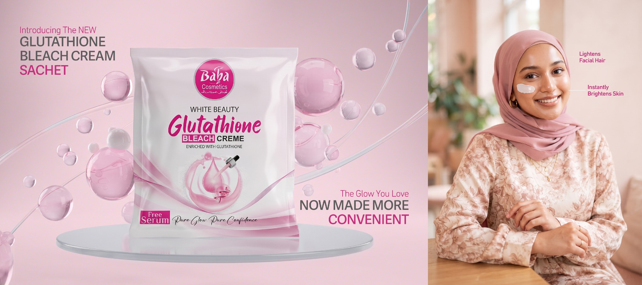 glutathione bleach cream Babacosmeticspk toner for skin renewal Quick Step Human Reduced Serving Size:30 Servings