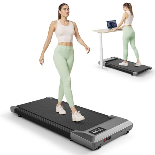 Tapis De Marche 2.5 HP Avec Écran LCD, APP Et Télécommande - Walking Pad Jusqu'à 159 Kg, 1-8 Km/h Pour Maison Et Bureau