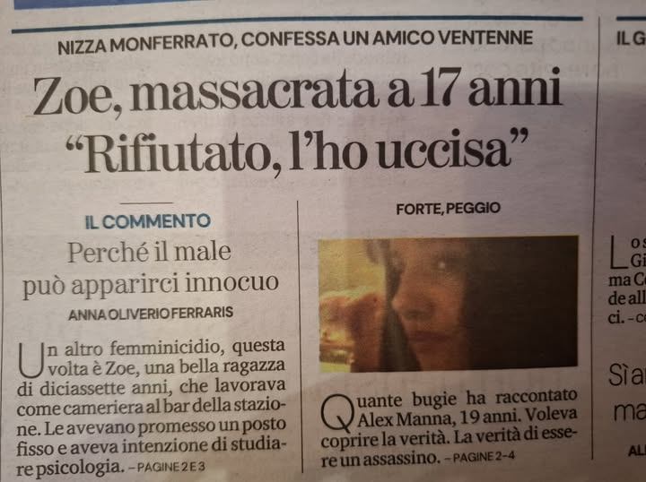Anna - In un impeto di rabbia un diciannovenne ha ucciso una sua amica ...
