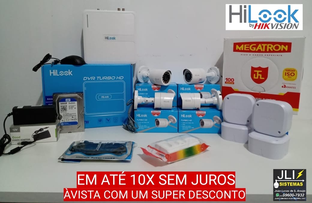 JLI Sistemas - KIT TOP CÂMERAS HIKVISION Á PROVA D'ÁGUA... | Facebook