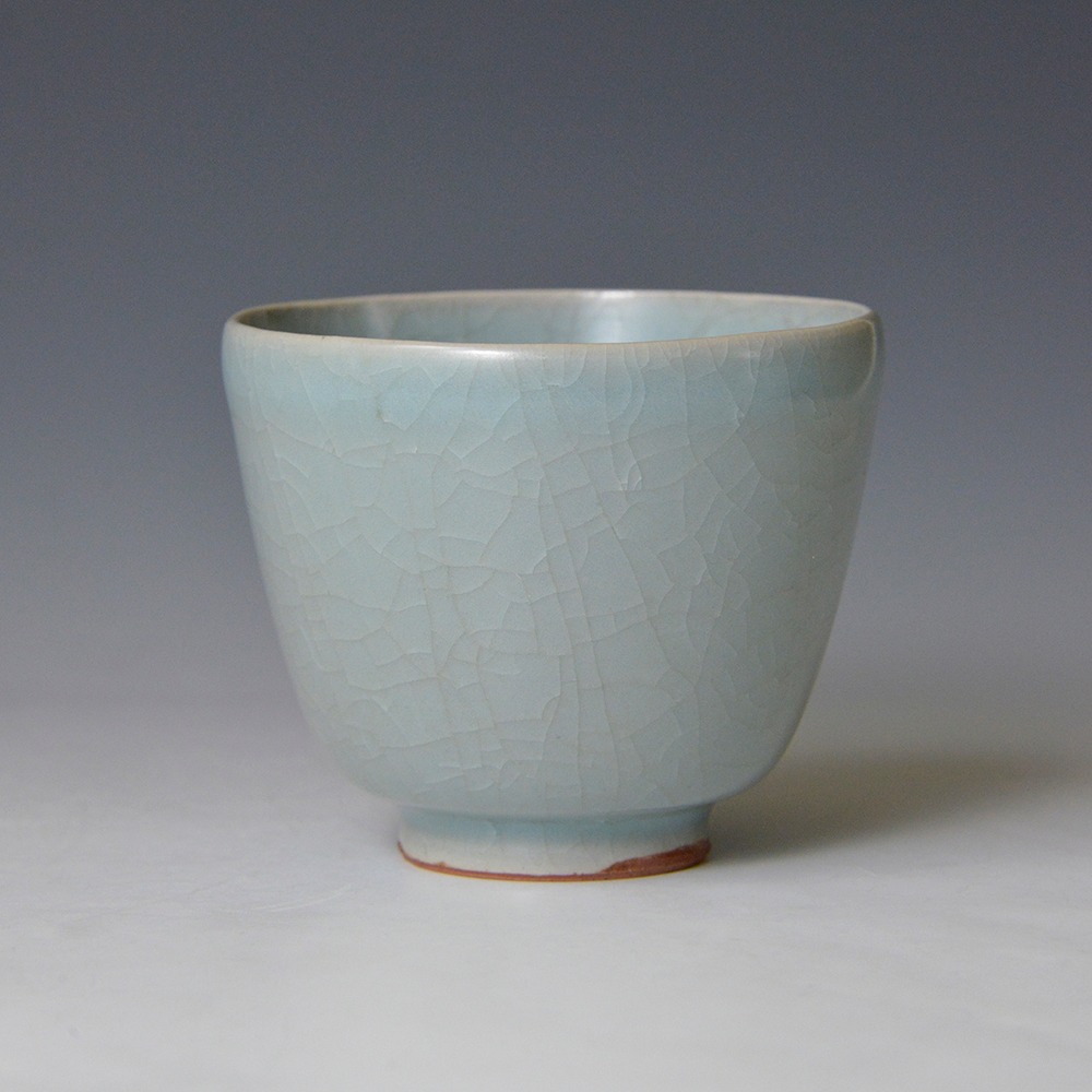 堀一郎 黄瀬戸茶碗 Hori Ichiro Kiseto Chawan 11.2 / H9.5cm