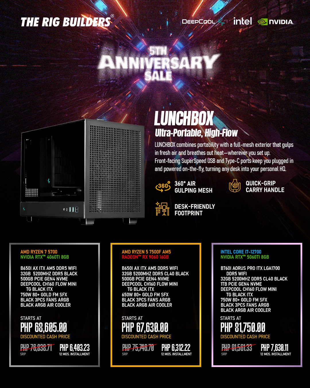 The Rig - 𝗢𝗨𝗥 𝟱𝗧𝗛 𝗔𝗡𝗡𝗜𝗩𝗘𝗥𝗦𝗔𝗥𝗬 𝗦𝗔𝗟𝗘 𝗜𝗦 𝗘𝗫𝗧𝗘𝗡𝗗𝗘𝗗 📣 Up to ₱50,000 off ...