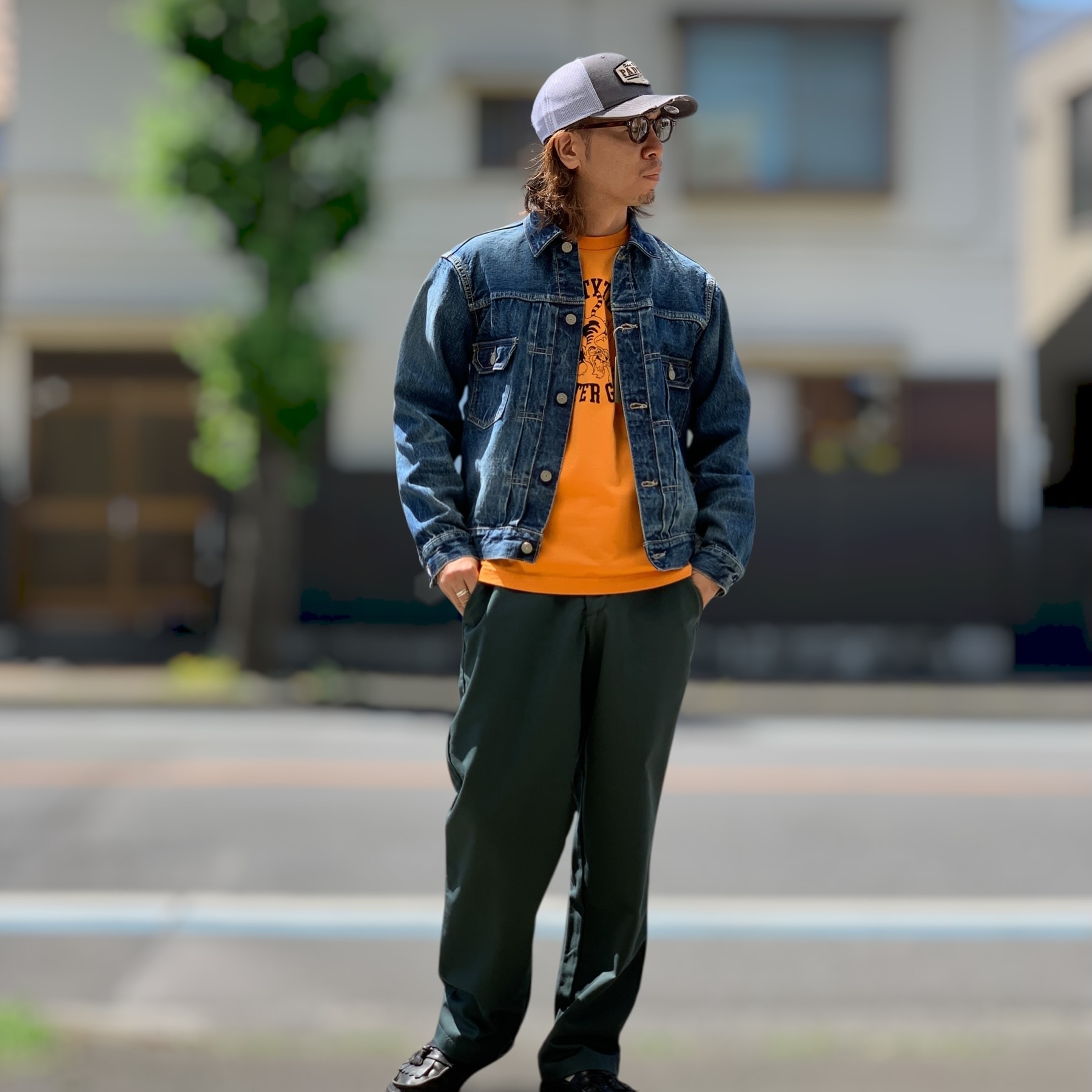 STYLING】 . JKT : SUGAR CANE / 14.25oz. DENIM JACKET 1953 AGED 