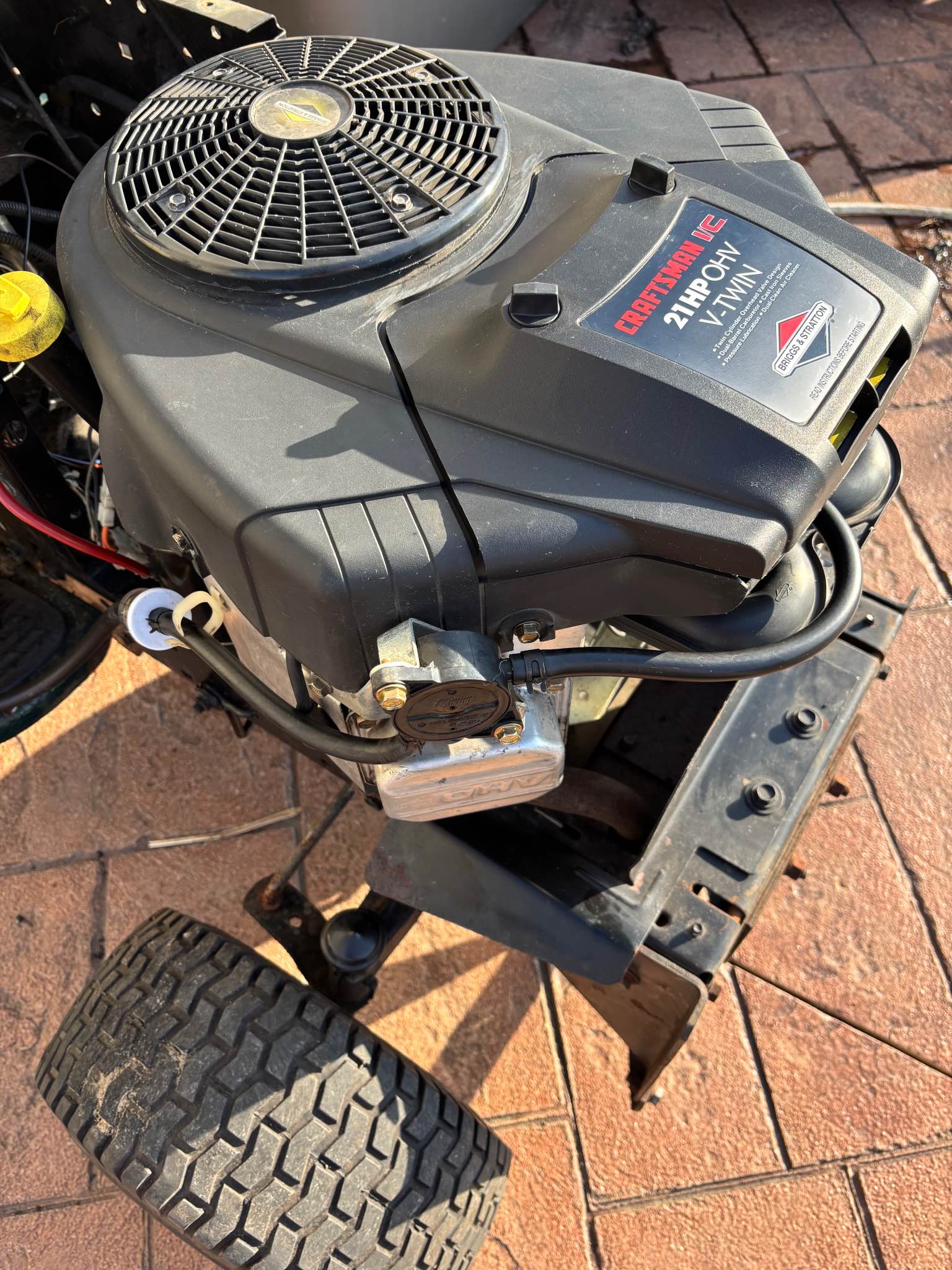 21HP Briggs and Stratton V-Twin Engine - Lawn Mowers - Monroe, Michigan ...