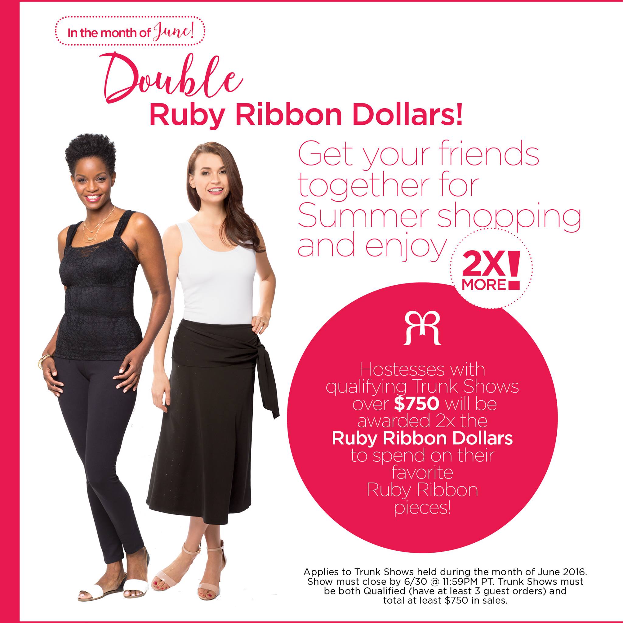Pam's Ruby Ribbon