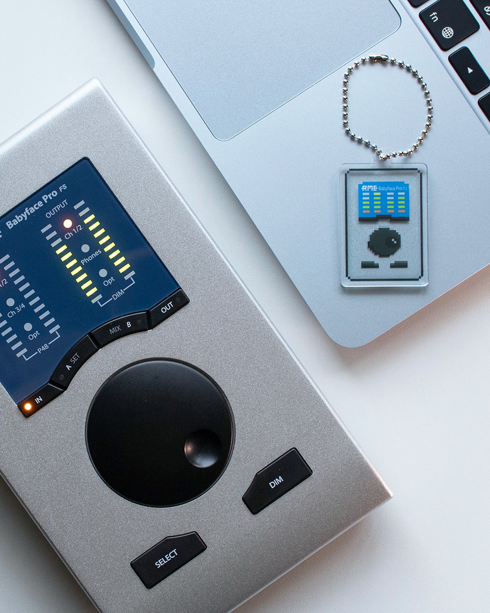 Babyface PRO FS - Limited keychain (Japan only).
