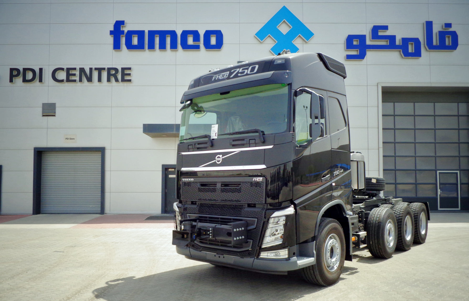 FAMCO UAE - FAMCO delivers the first Volvo FH16 750 HP,... | Facebook