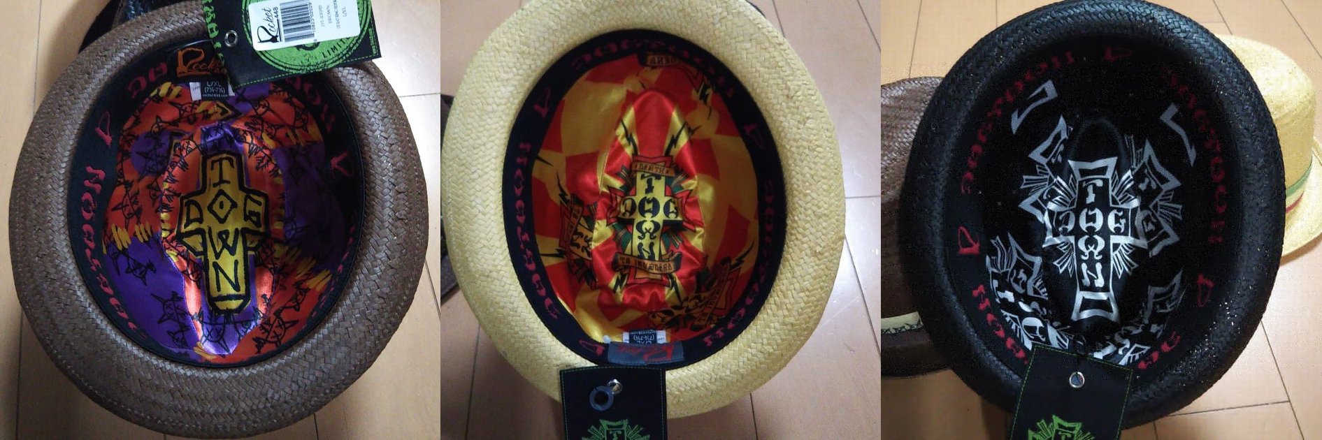 Dogtown Skates/Rocket 448 Limited Edition Fedora Hats !!! Brown 