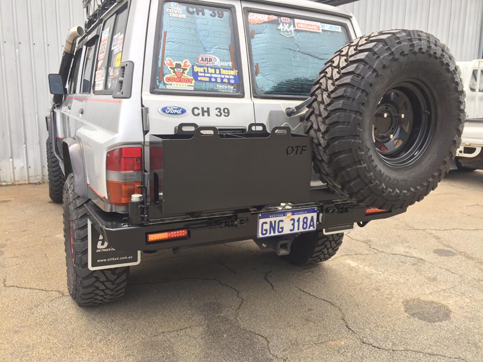 Gq Patrol custom rear bar... - On Track Fabrication - OTF 4X4 | Facebook