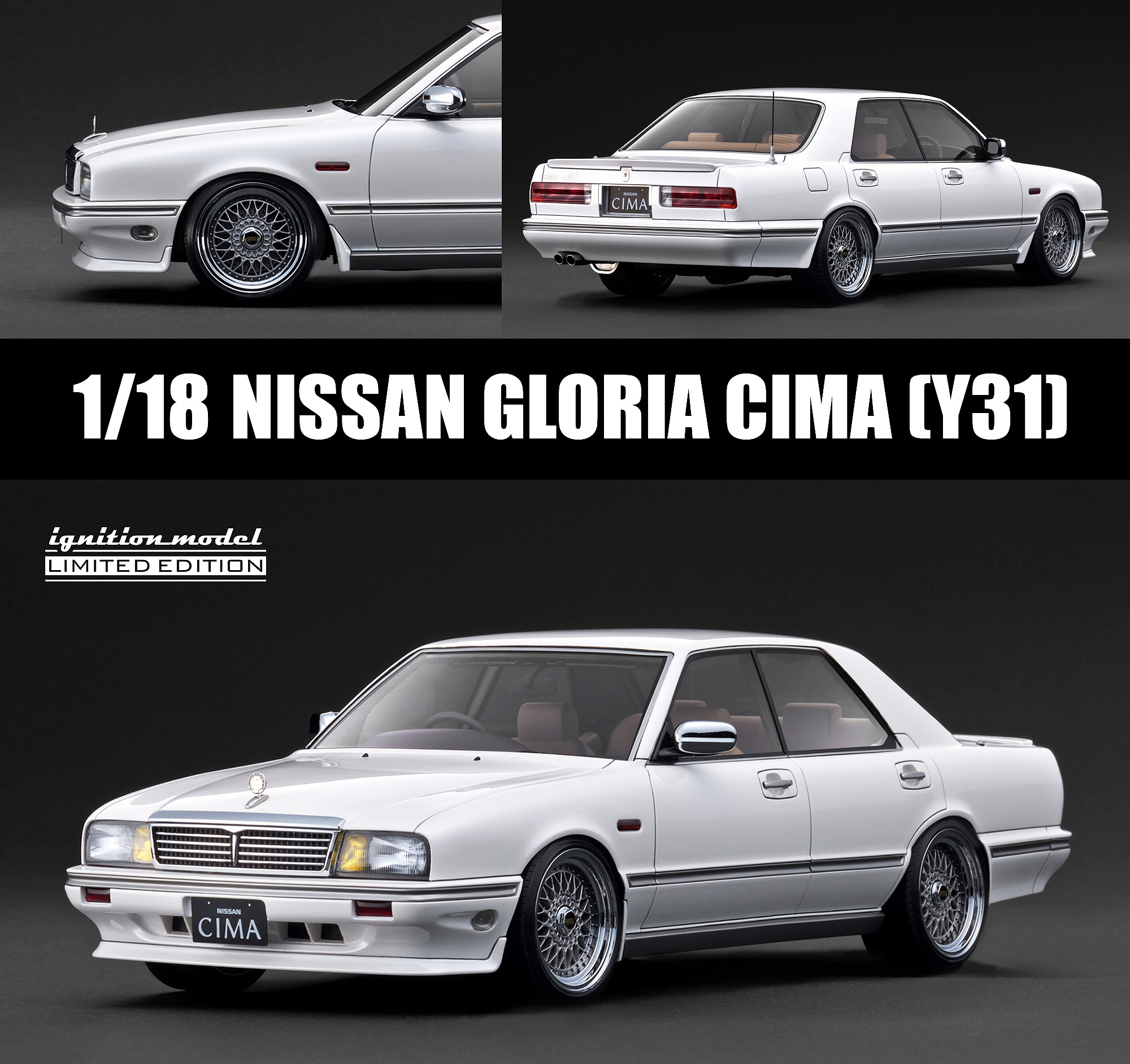 1/18 イグニッションモデル　スカイラインジャパン後期型ワタナベ深リムカスタム 1/18 イグニッションモデルスカイラインジャパン後期型ワタナベ深リム