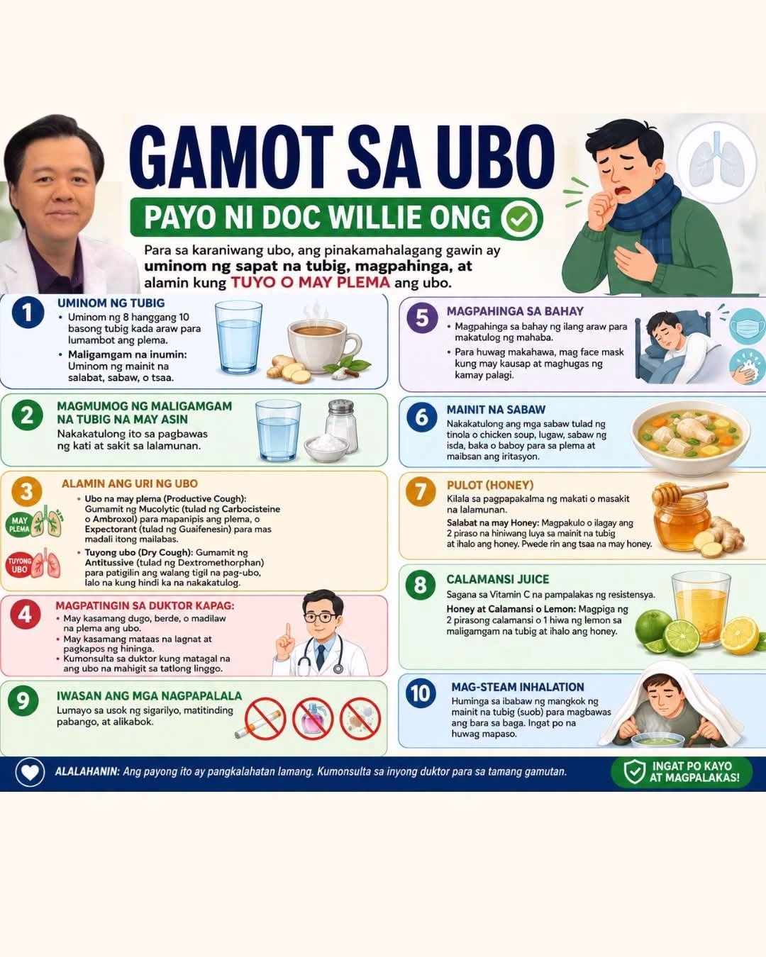 gamot sa ubo
