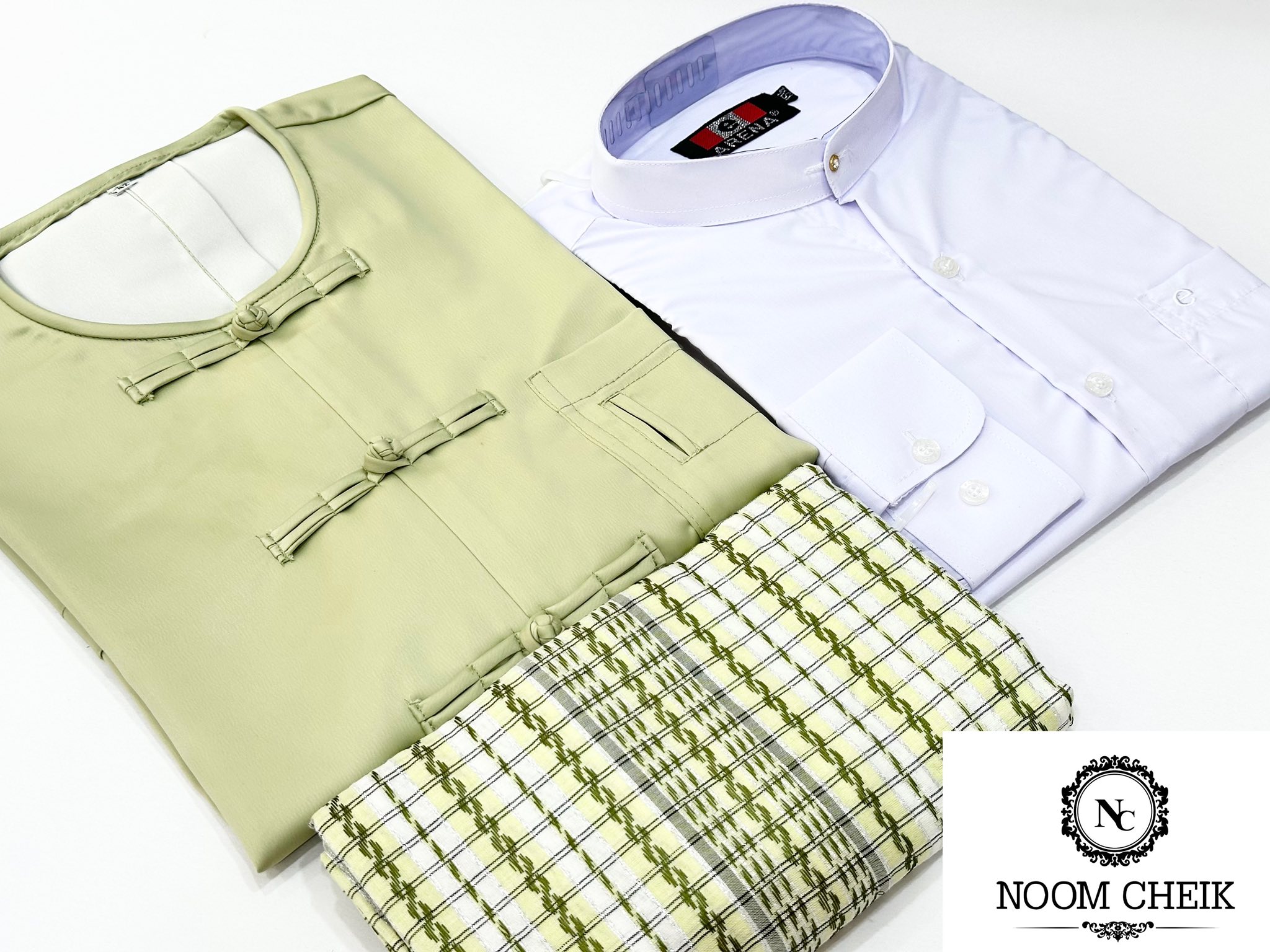 NOOM CHEIK - Silk & Myanmar dress | Mandalay