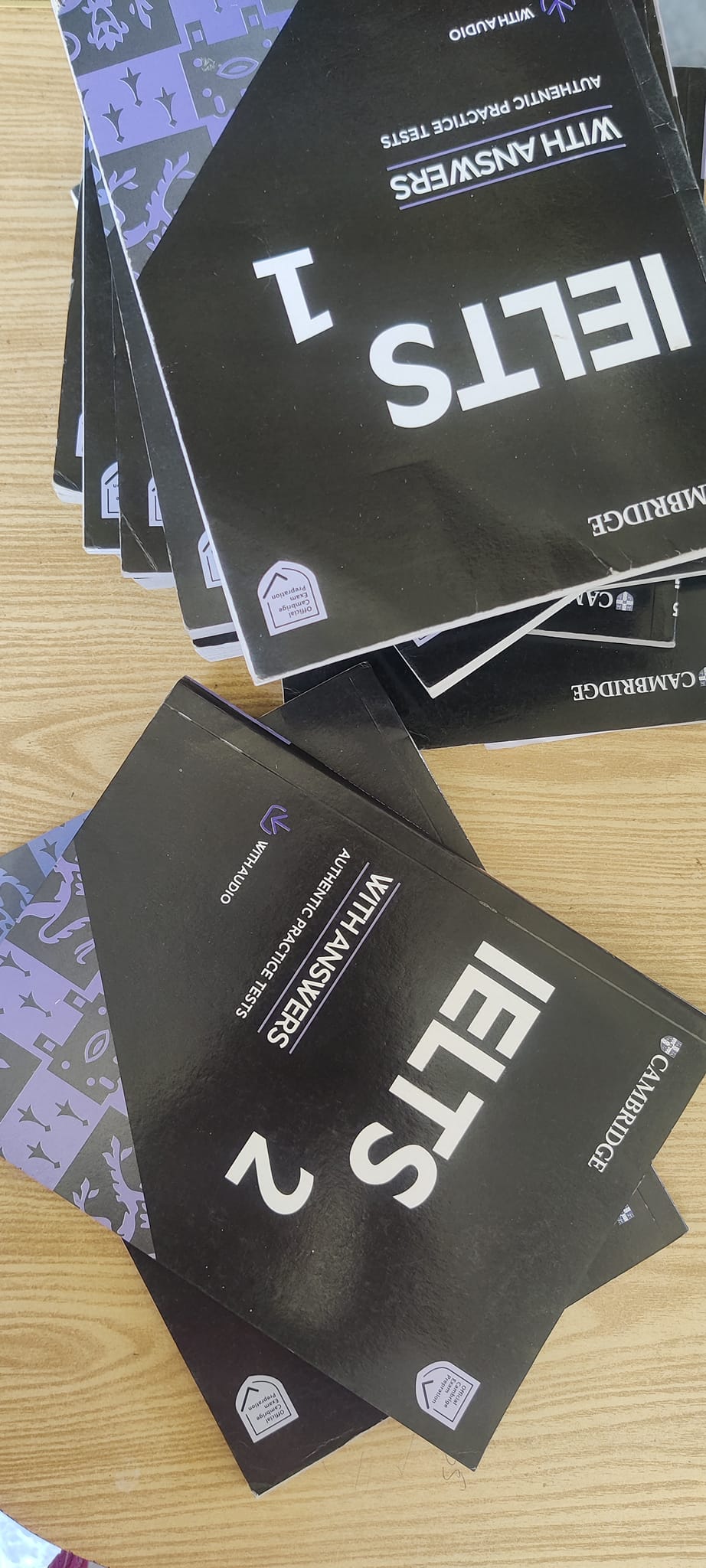 Ielts academic cambridge books 16,17,18,19 in soft format