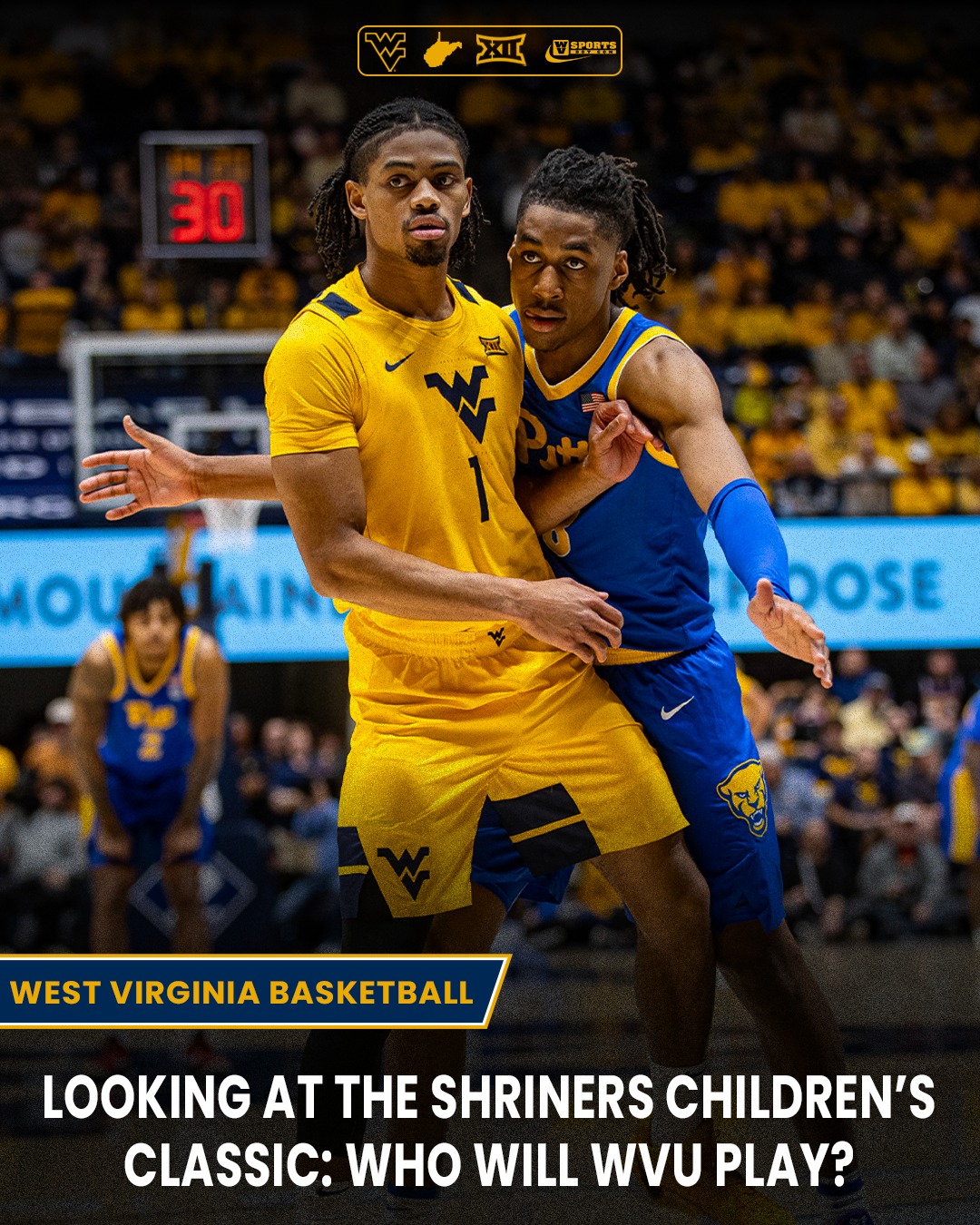 West - West Virginia heads to the Charleston Classic with Clemson ...