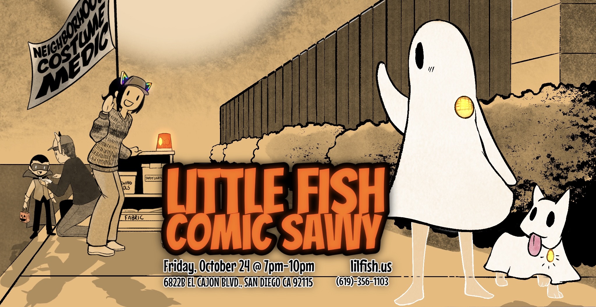 Little Fish Comic Book Studio