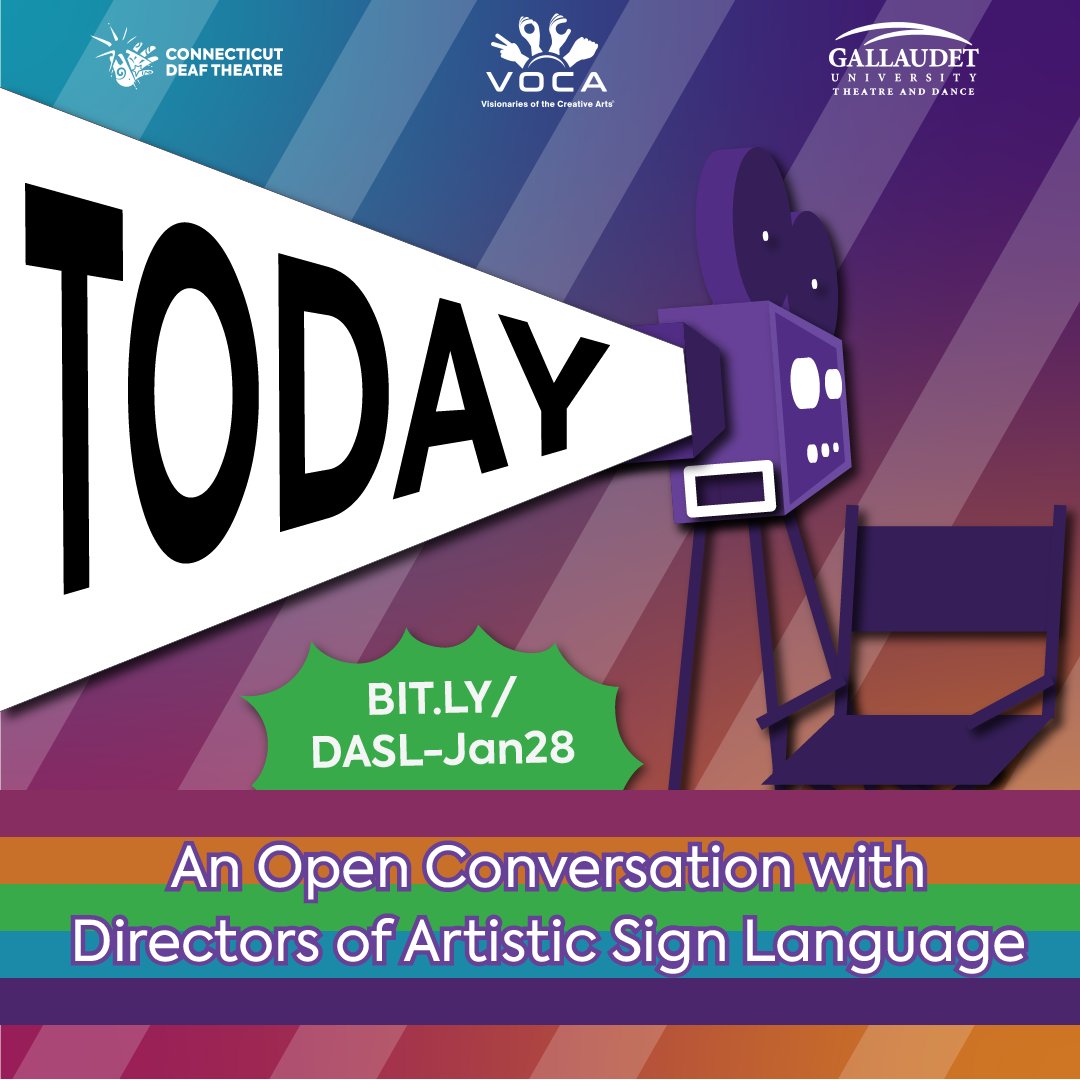 Our Open Conversation with... - Connecticut Deaf Theatre