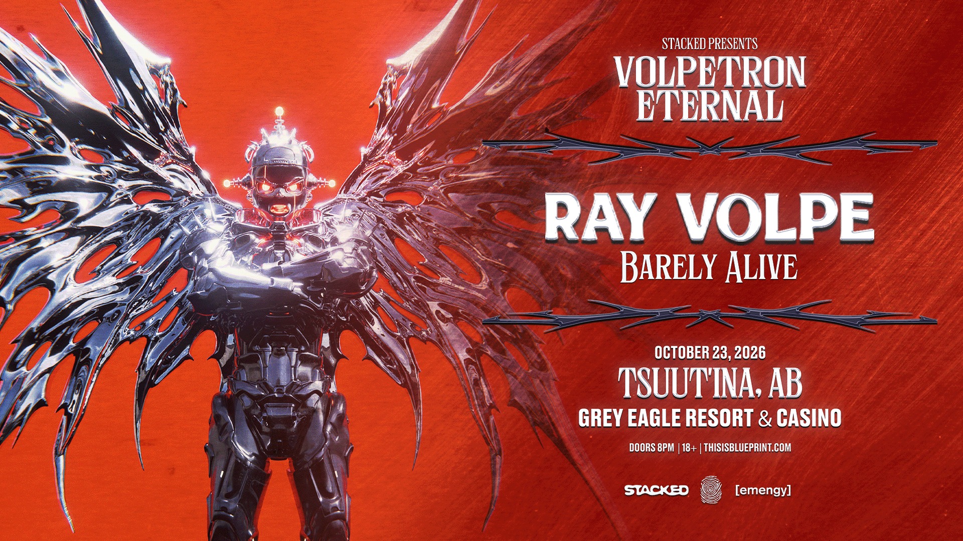 BARELY ALIVE — Grey Eagle Resort & Casino, 2026-10-23