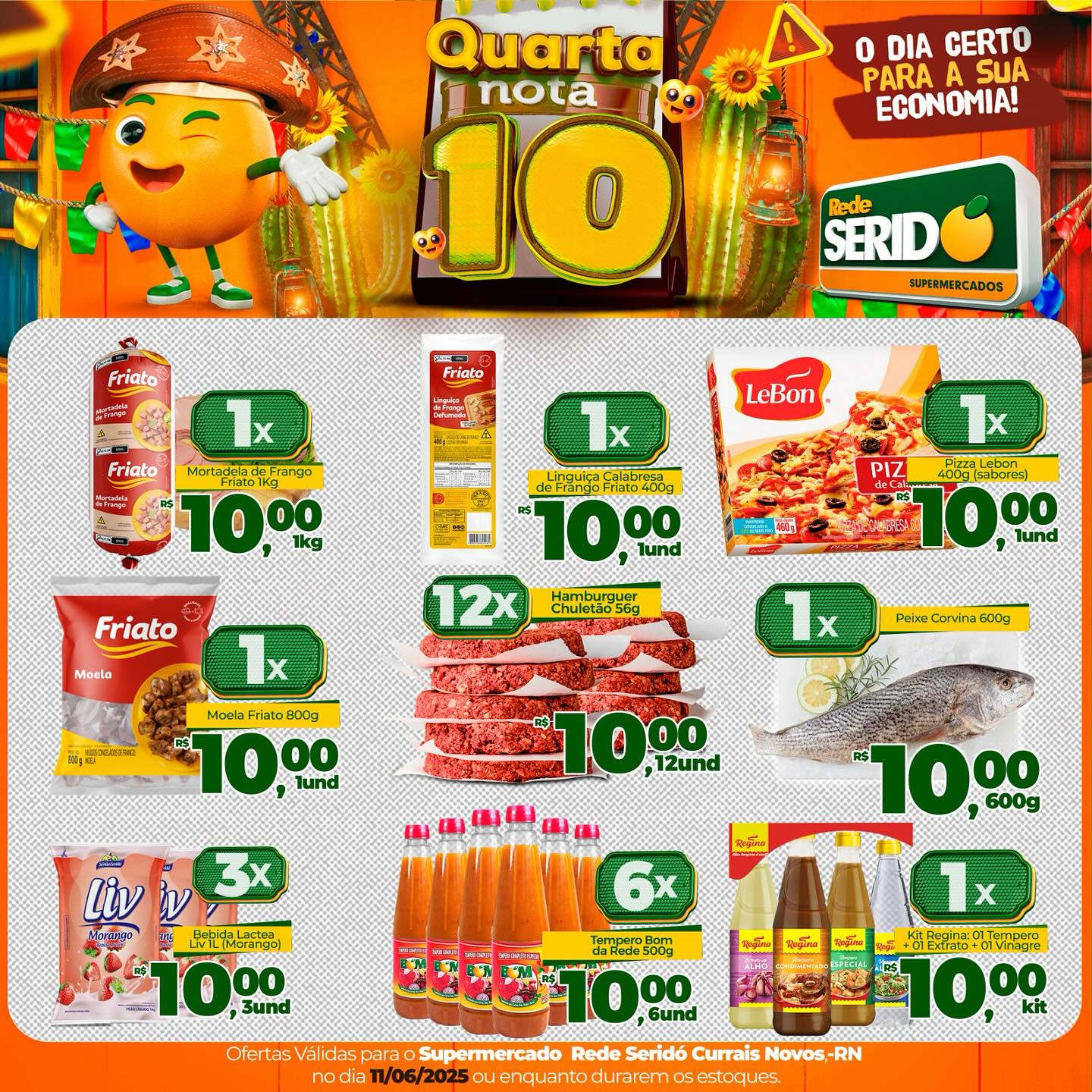 Rede Seridó Supermercado Alternativo | Currais Novos RN