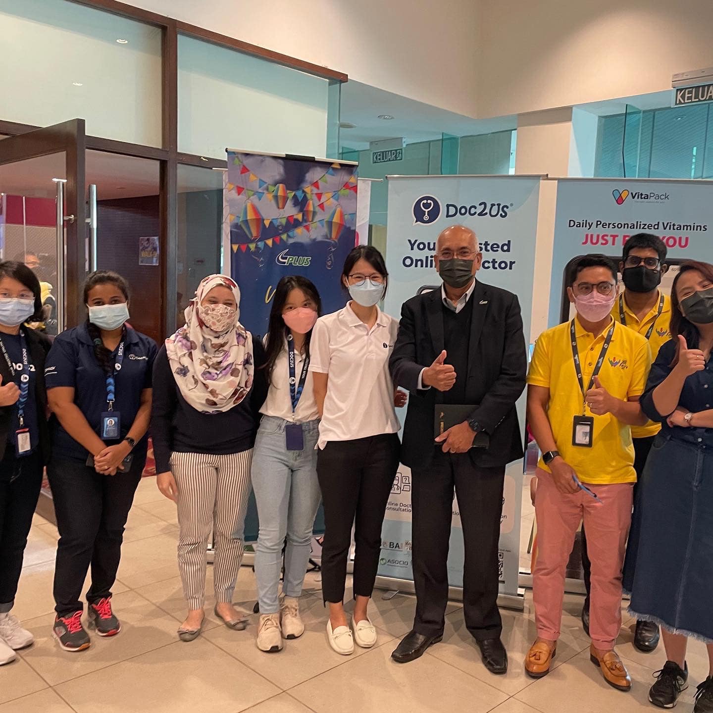 DOC2US - A huge thank you to #MiCare for supporting us in...
