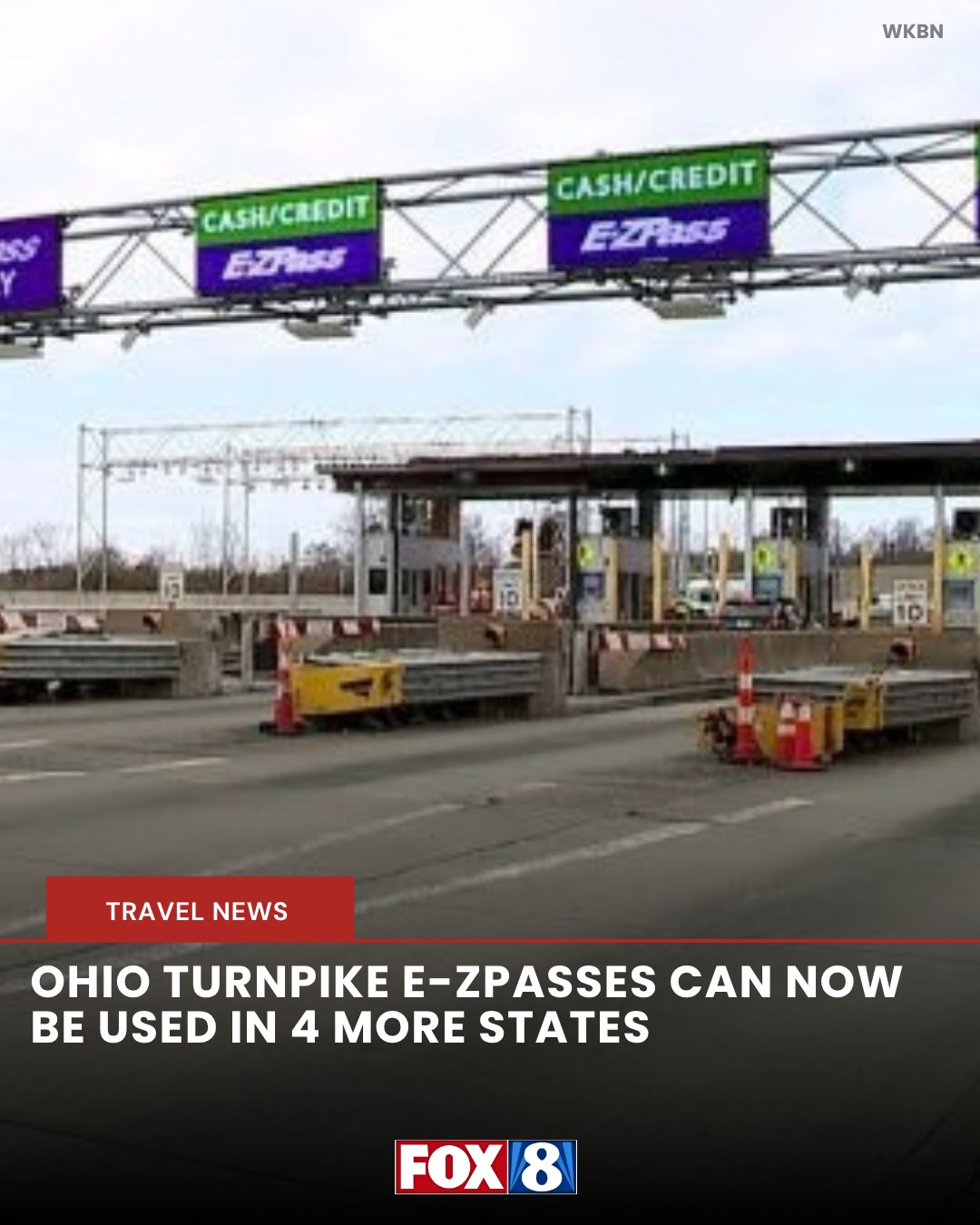 Ohio E-ZPass customers can now travel across 24 states using the
