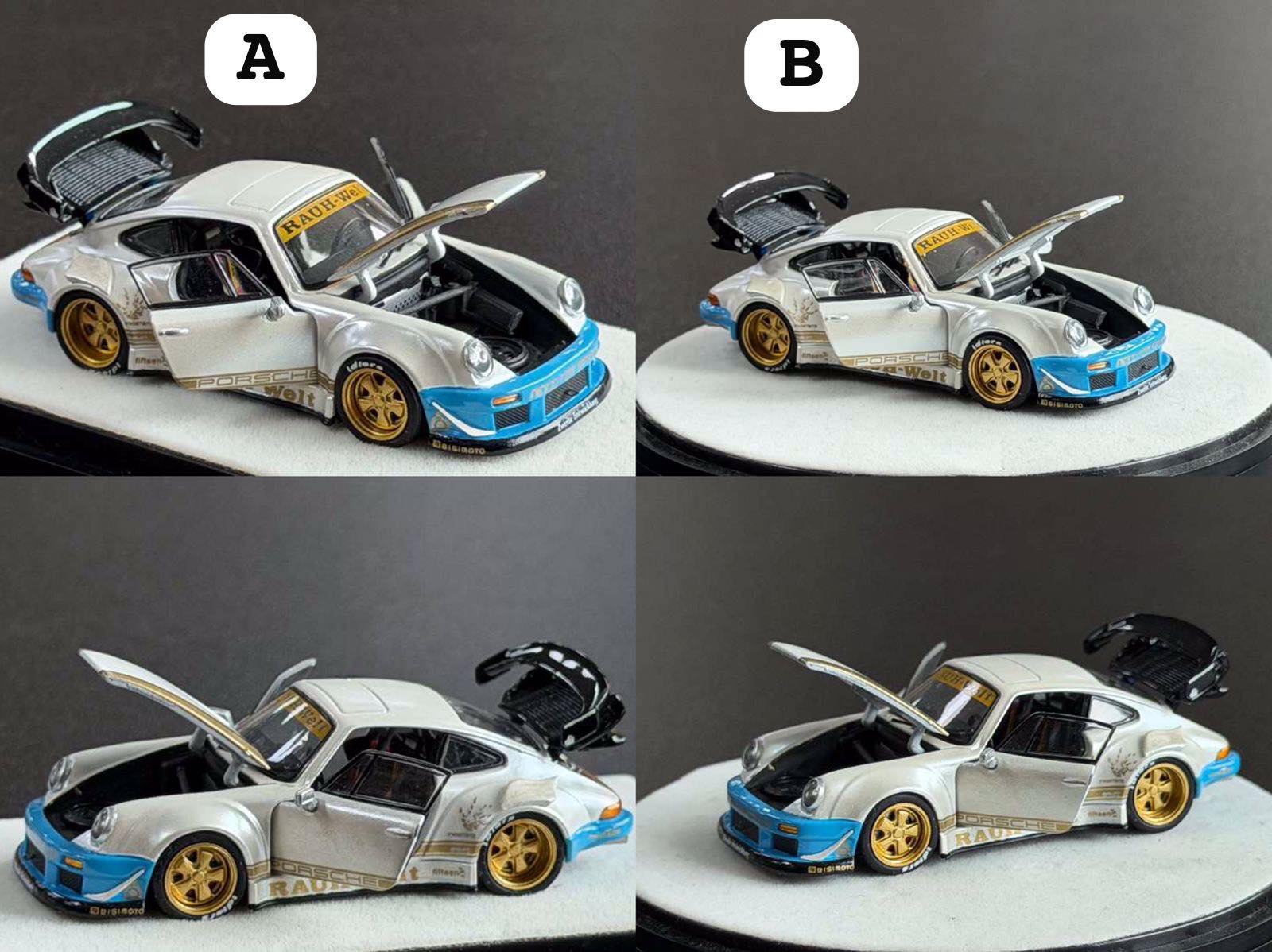 POPRACE 1/64 RWB 930 Purple Chrome - Vancouver 2026 Edition PRB003