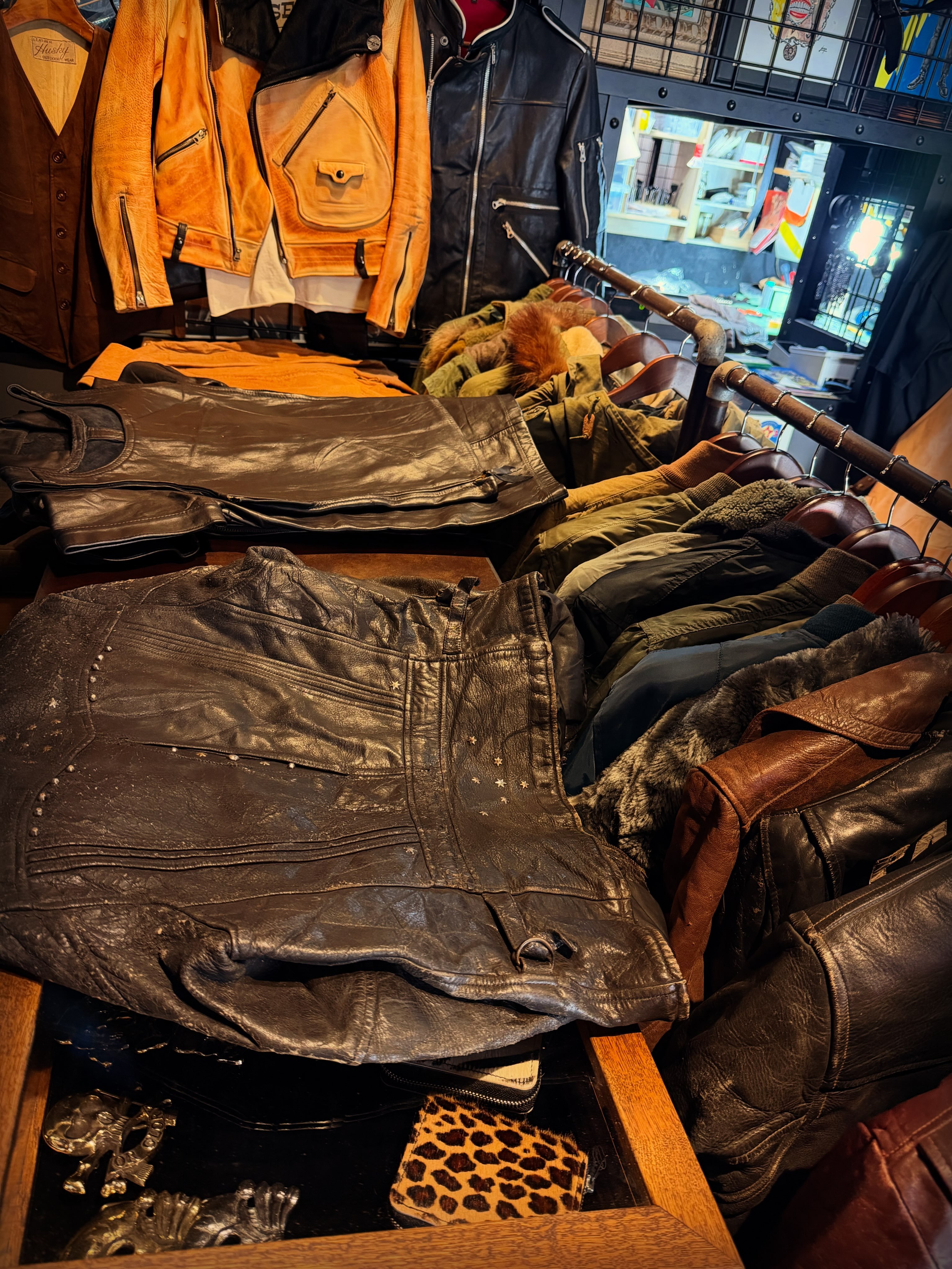 NEON Leather Garment