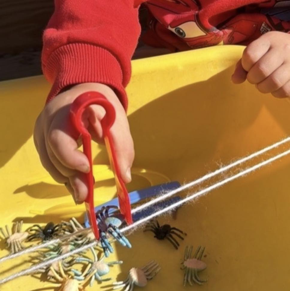 Spider chute at different angles 🕷️ | Knoll-Edge Preschool