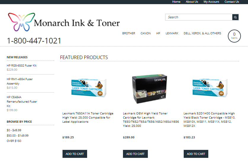 Monarch Ink & Toner