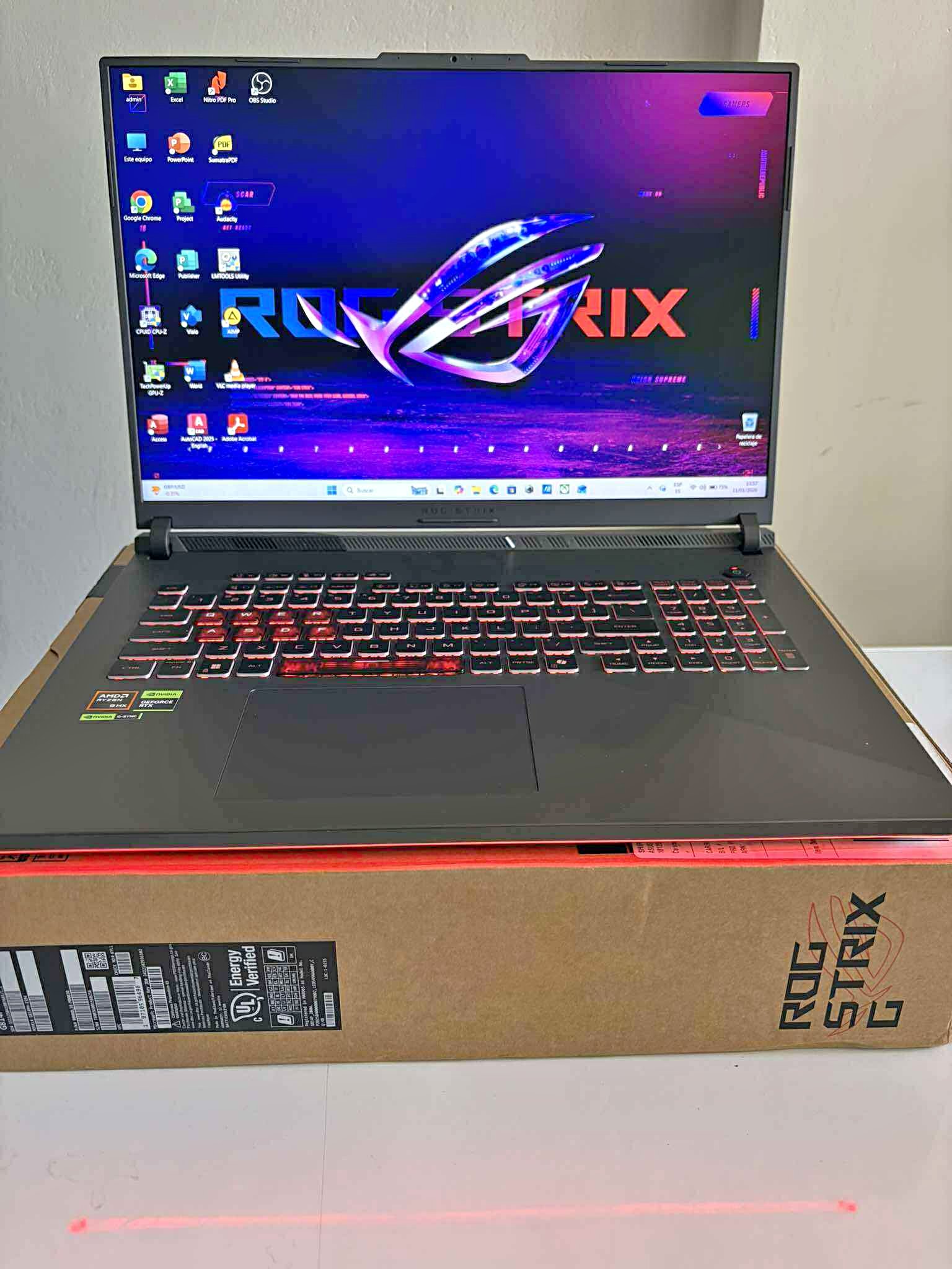 Asus Rog strix G18 (2025) nuevo - Laptops - Puno, Peru | Facebook ...