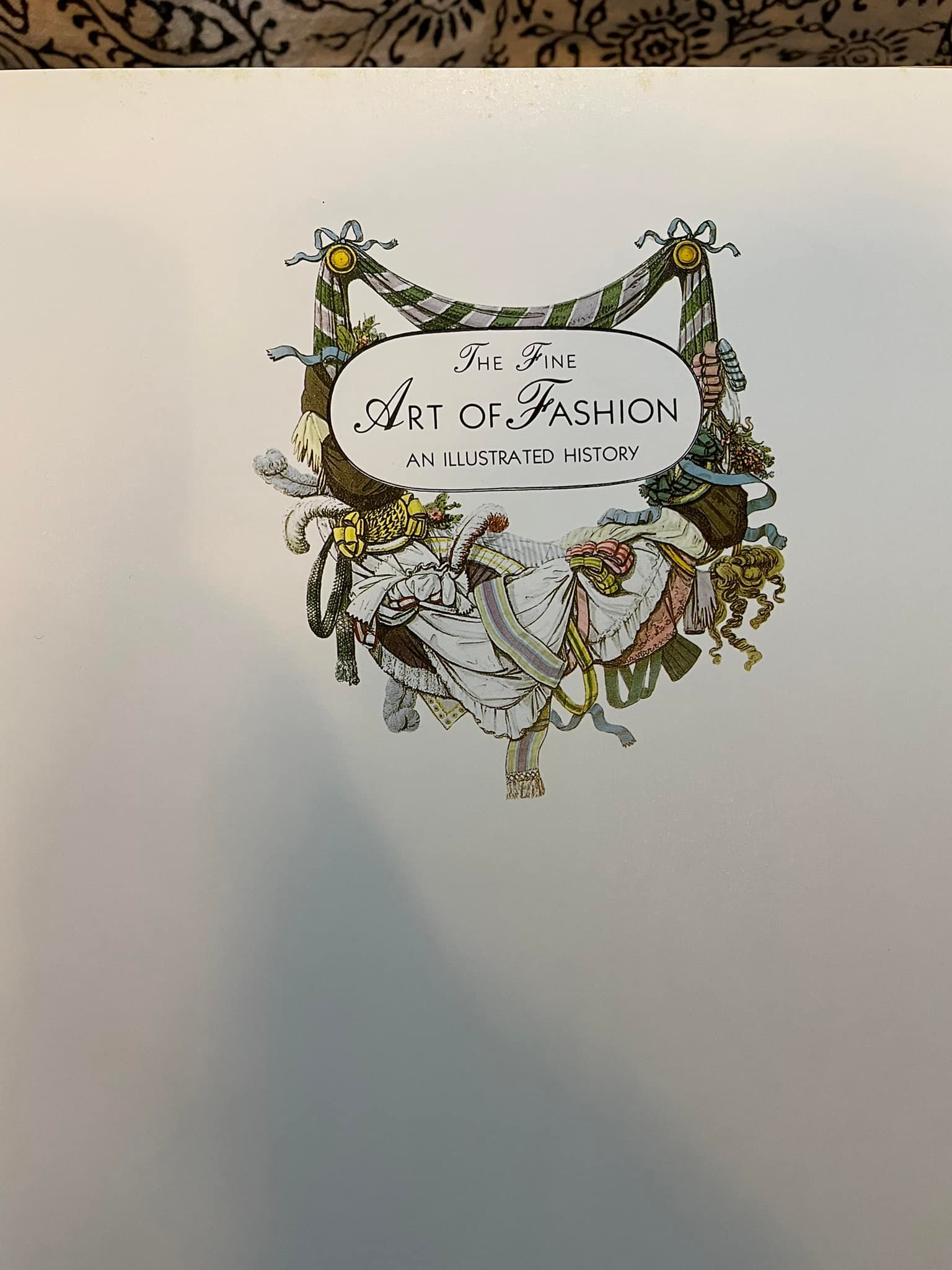 Embroidered Italian fashion book 2006 hardcover