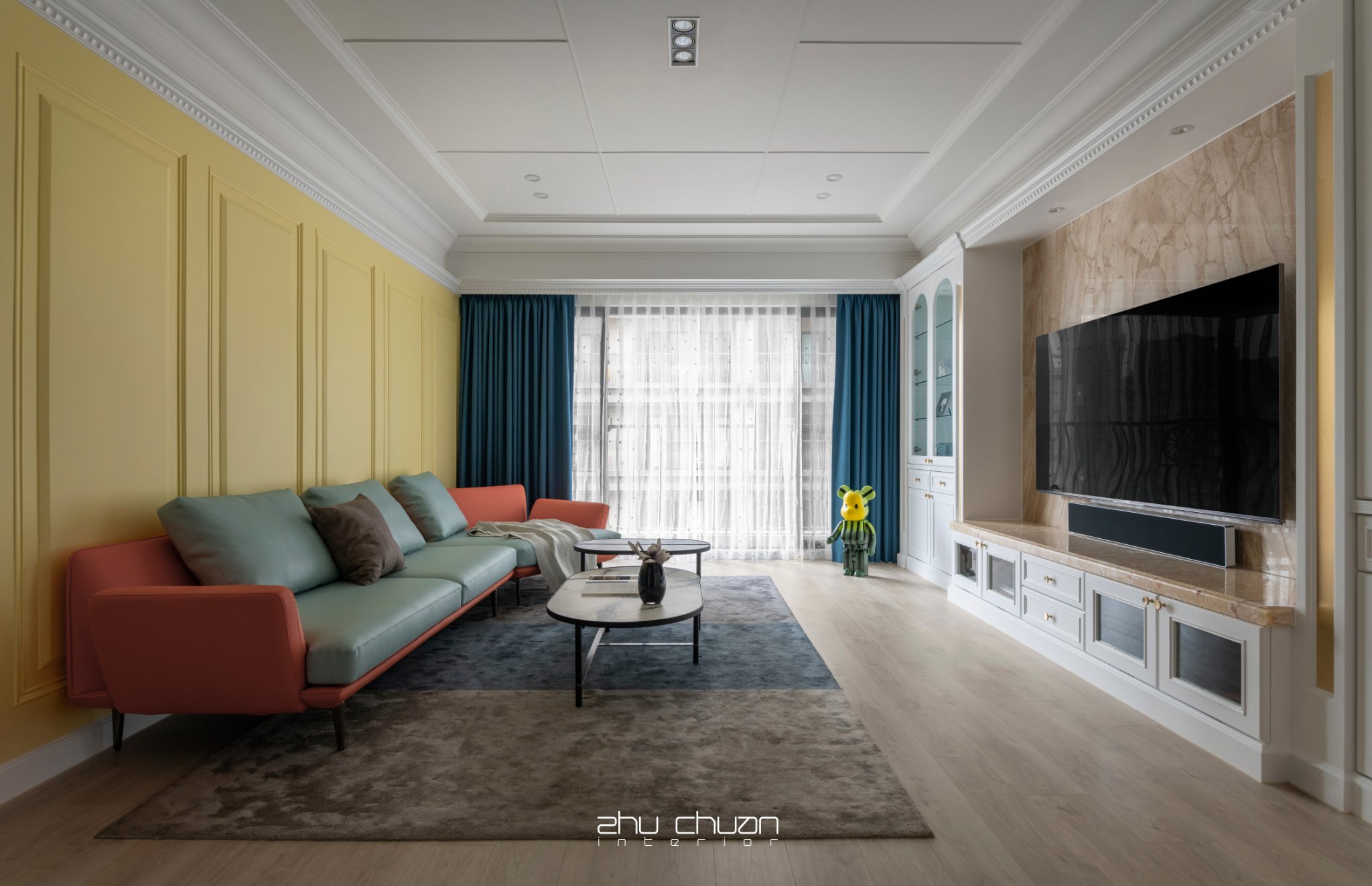 #新案上架 #任意門 #對比色彩... - 築川設計 ZhuChuan Interior Design