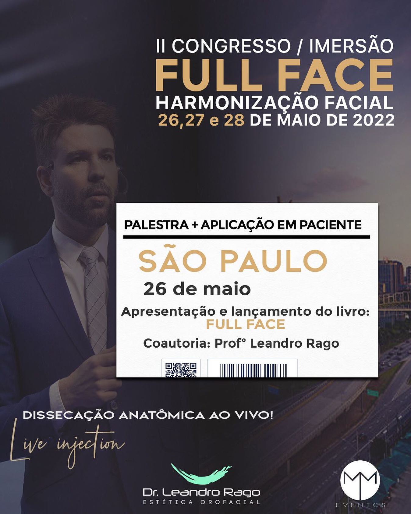 Nos dias 26, 27 e 28 de maio,... - Instituto Dr. Leandro Rago