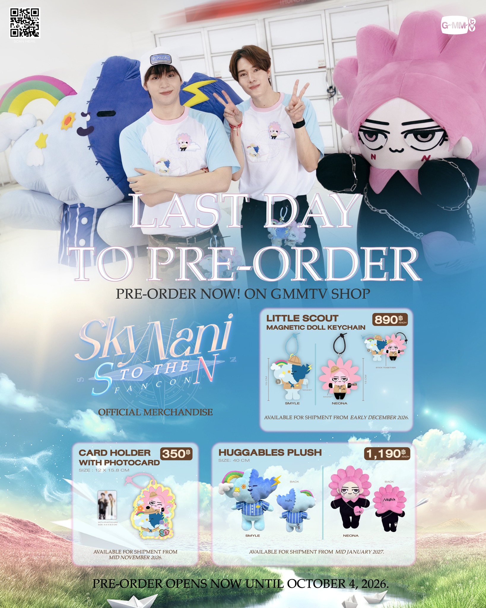 PRE-ORDER NOW! PONDPHUWIN | GMMTV SHINING SERIES CALENDAR 2023 ON