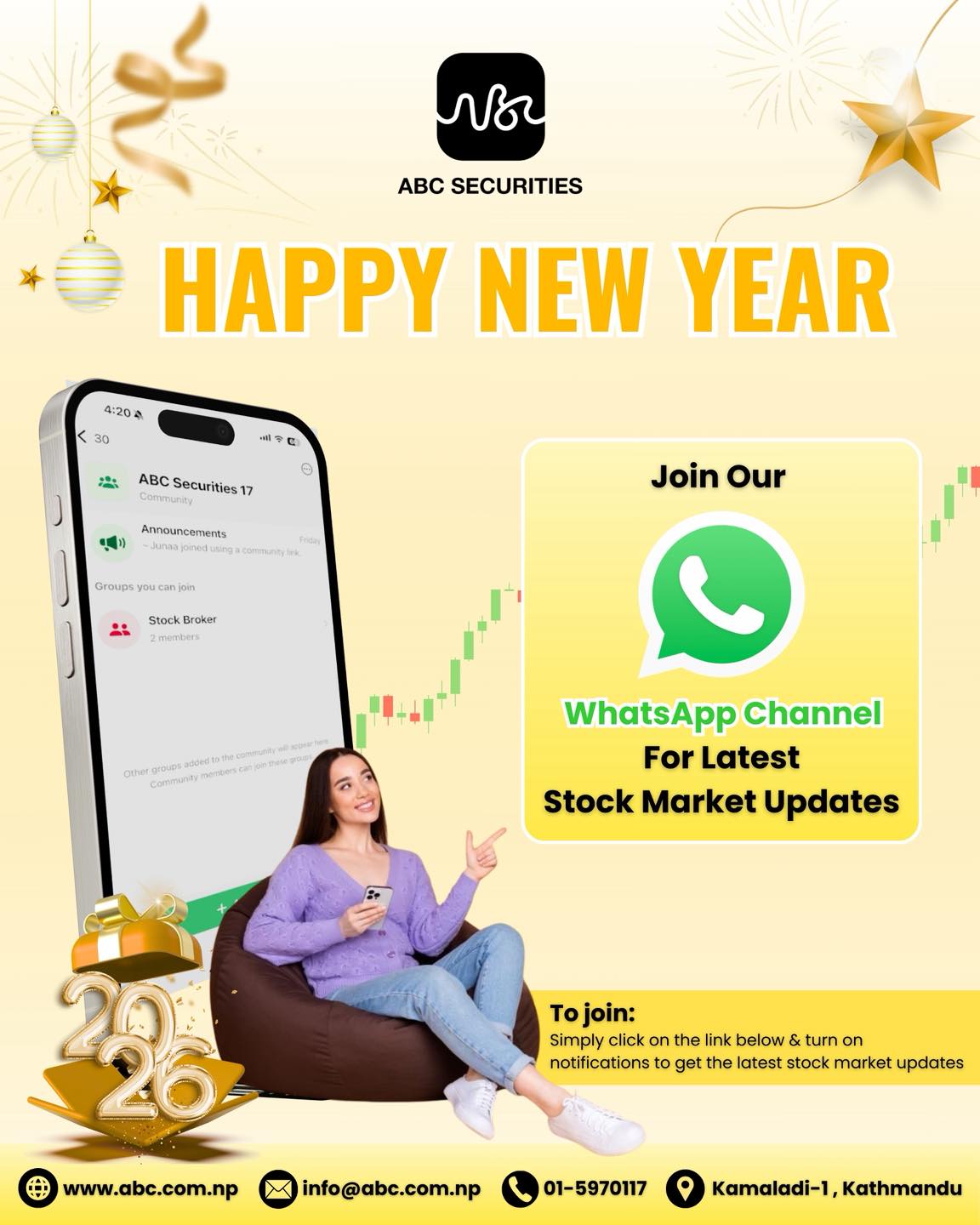 ABC - Happy New Year 2026! As we step into a new year of opportunities ...