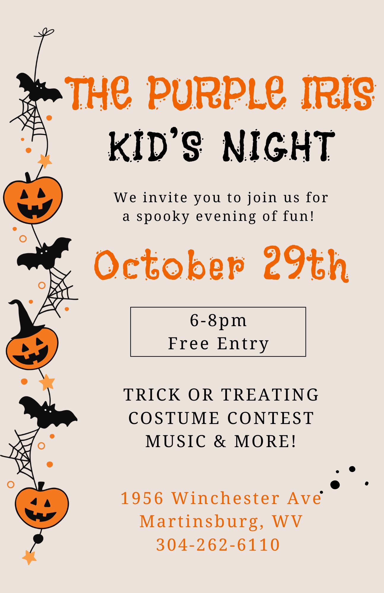 Halloween Trick or Treating and Costume Contest