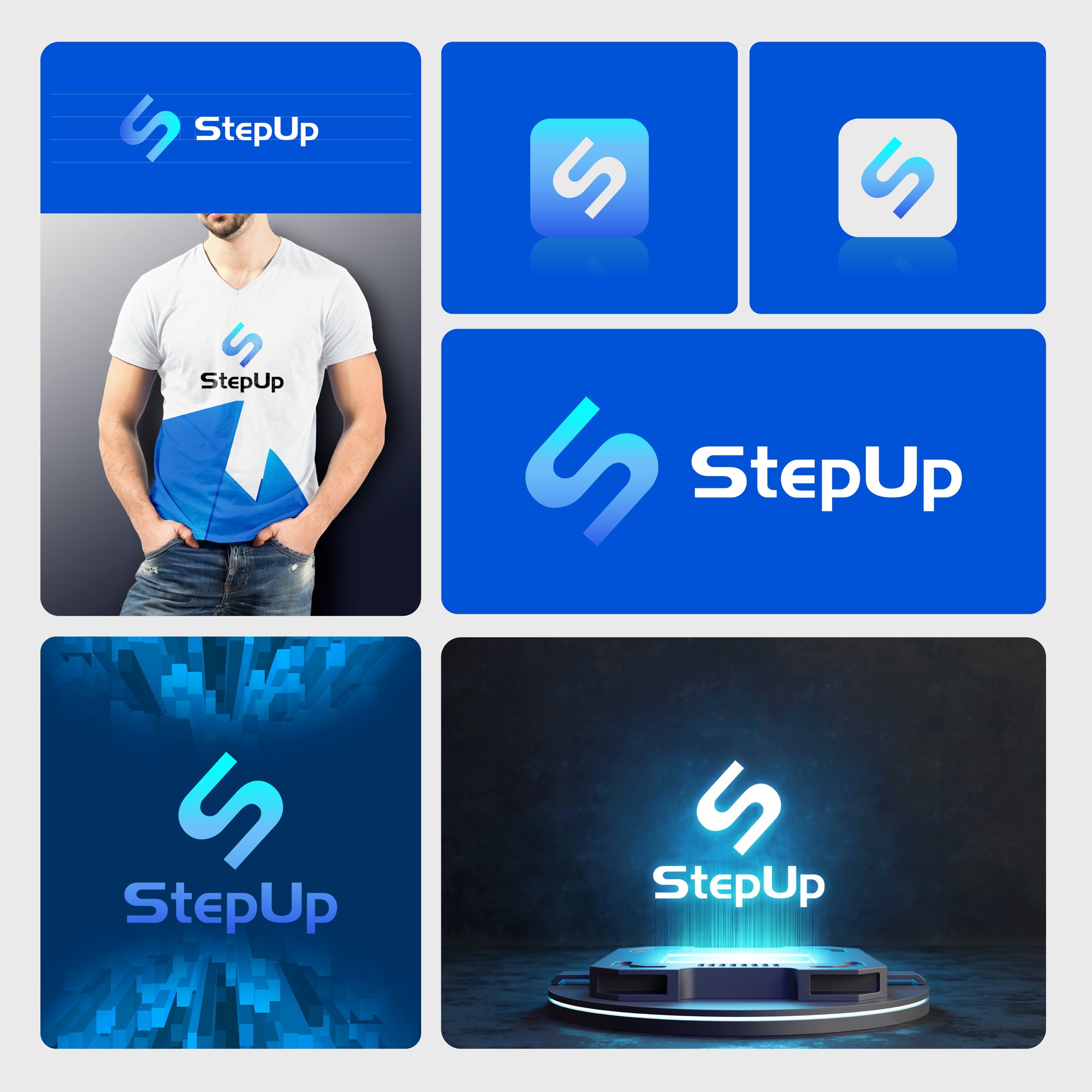 Logo Contest | Minimal Logo design for [StepUp](https://www.facebook ...