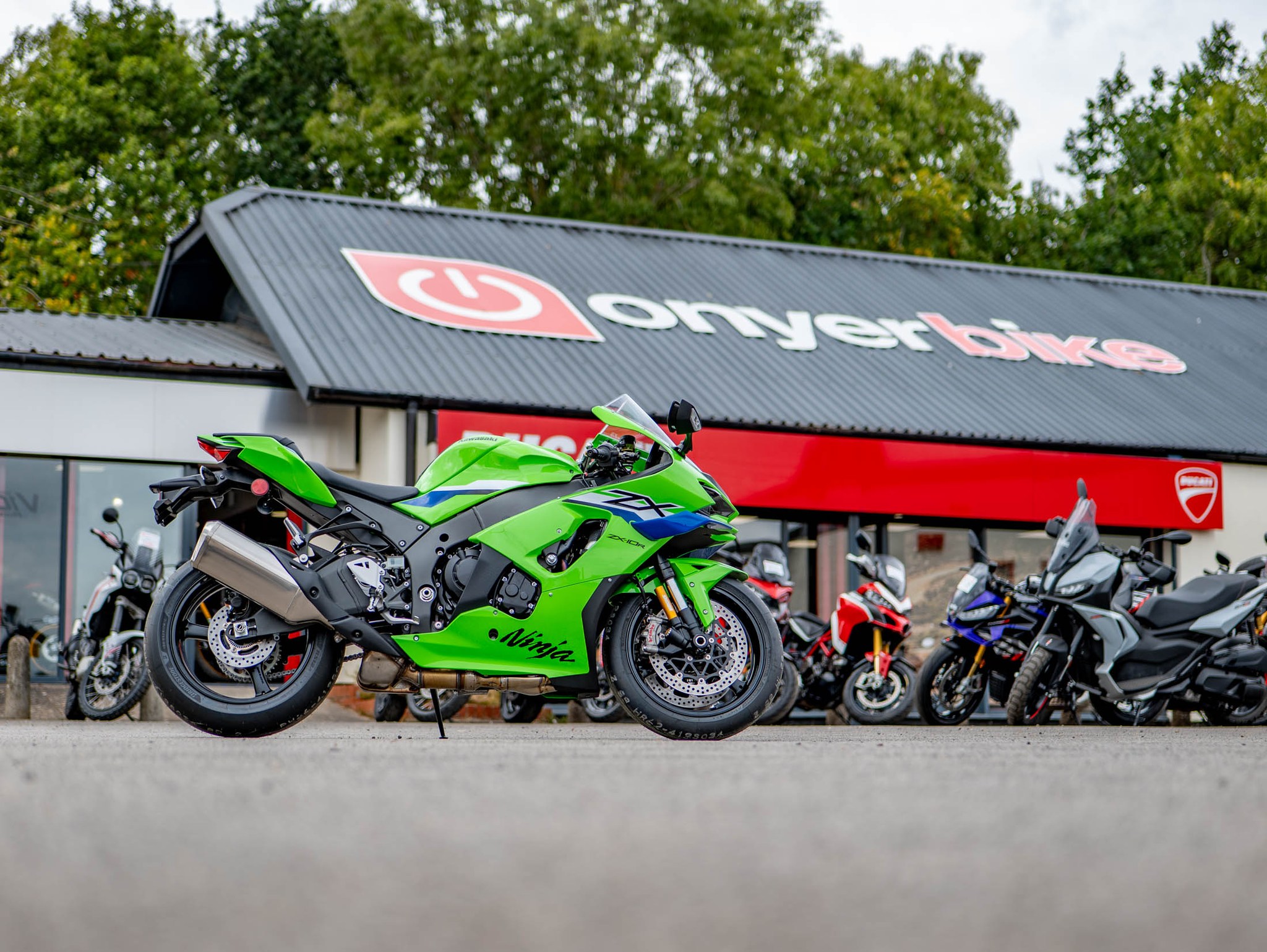 Ride away on the 2023 Model Year Ninja 650 for just £99 a month