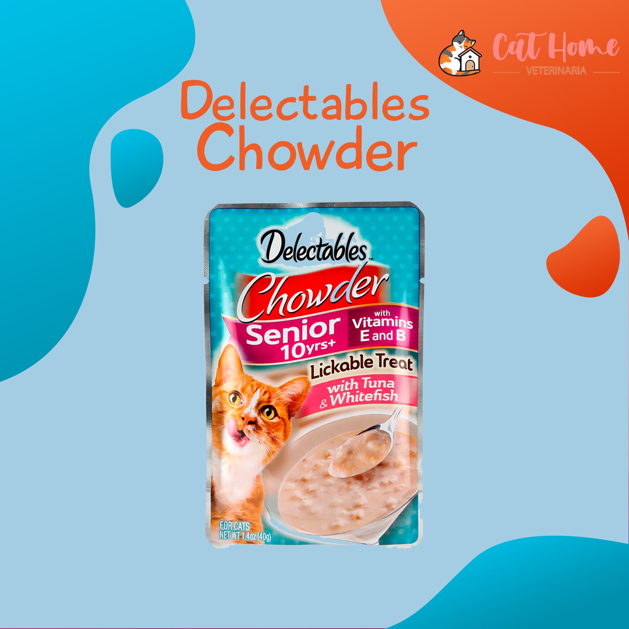 Delectables Chowder 🐈 Para... - Clinicat Veterinaria CatHome