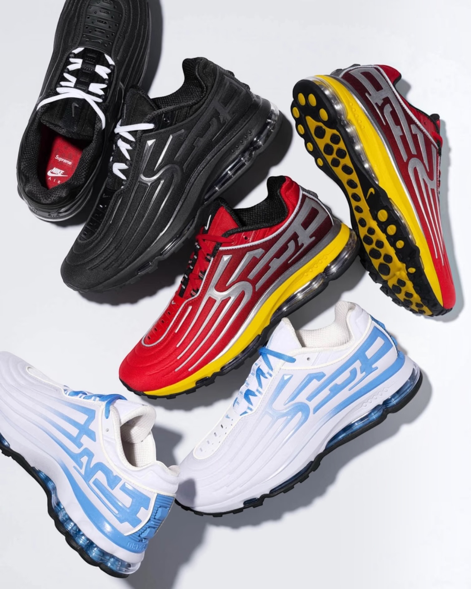 Supreme x Nike Air Max 2001 dropping 27 August 2026