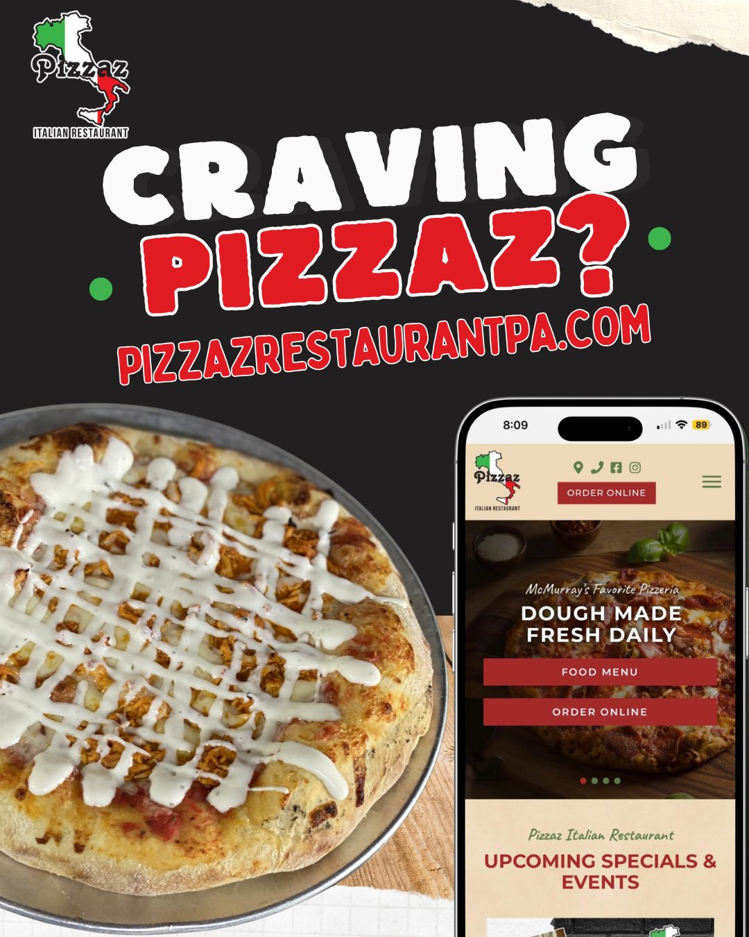 Pizzaz Italian Restaurant | Canonsburg PA