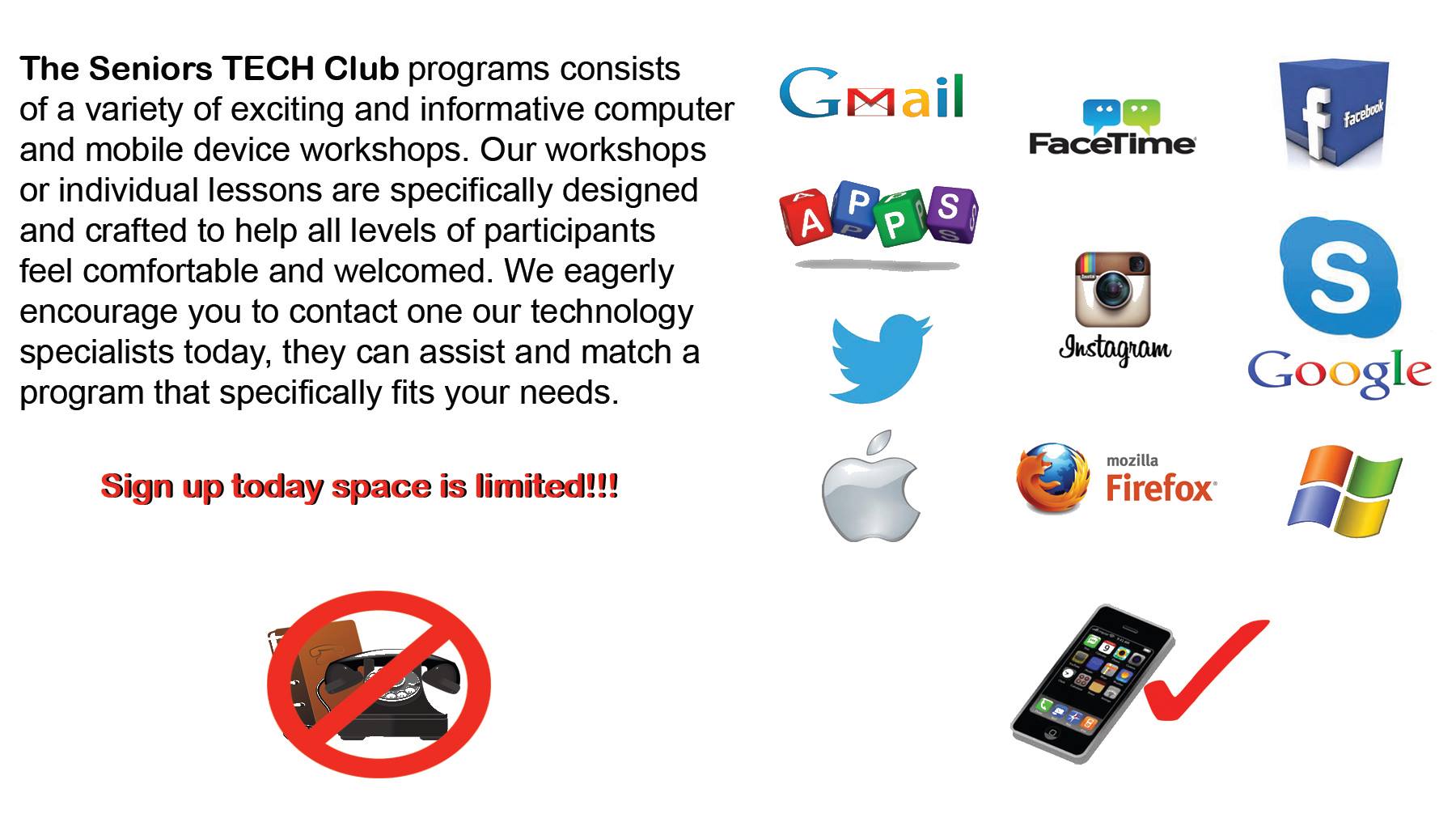 Computer and Mobile Device Training for Seniors