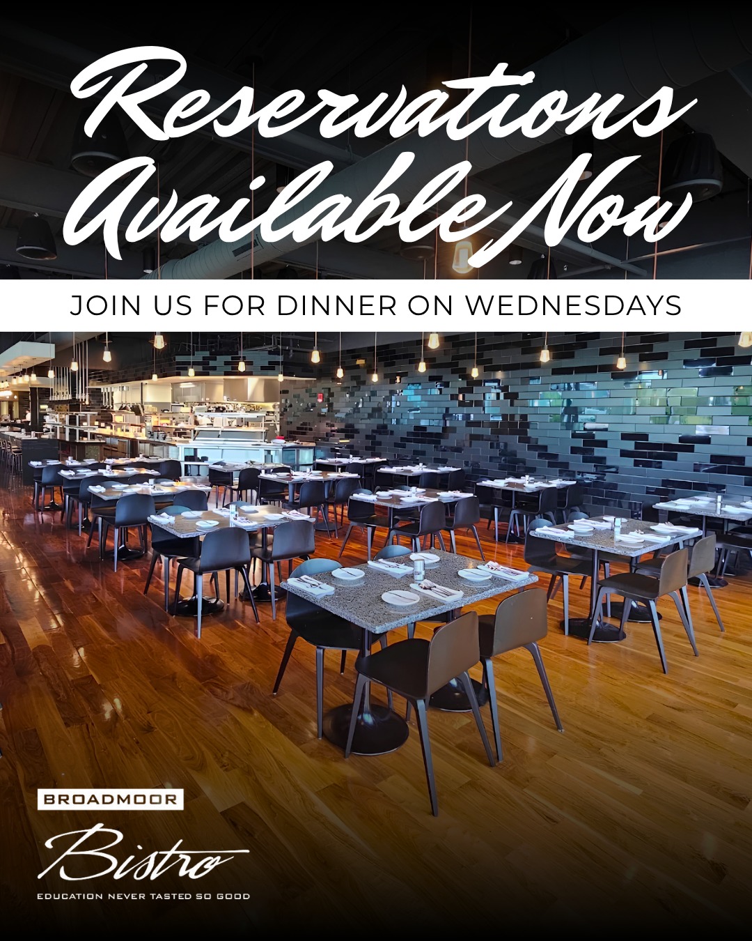 Casual restaurants in Broadmoor without reservations?