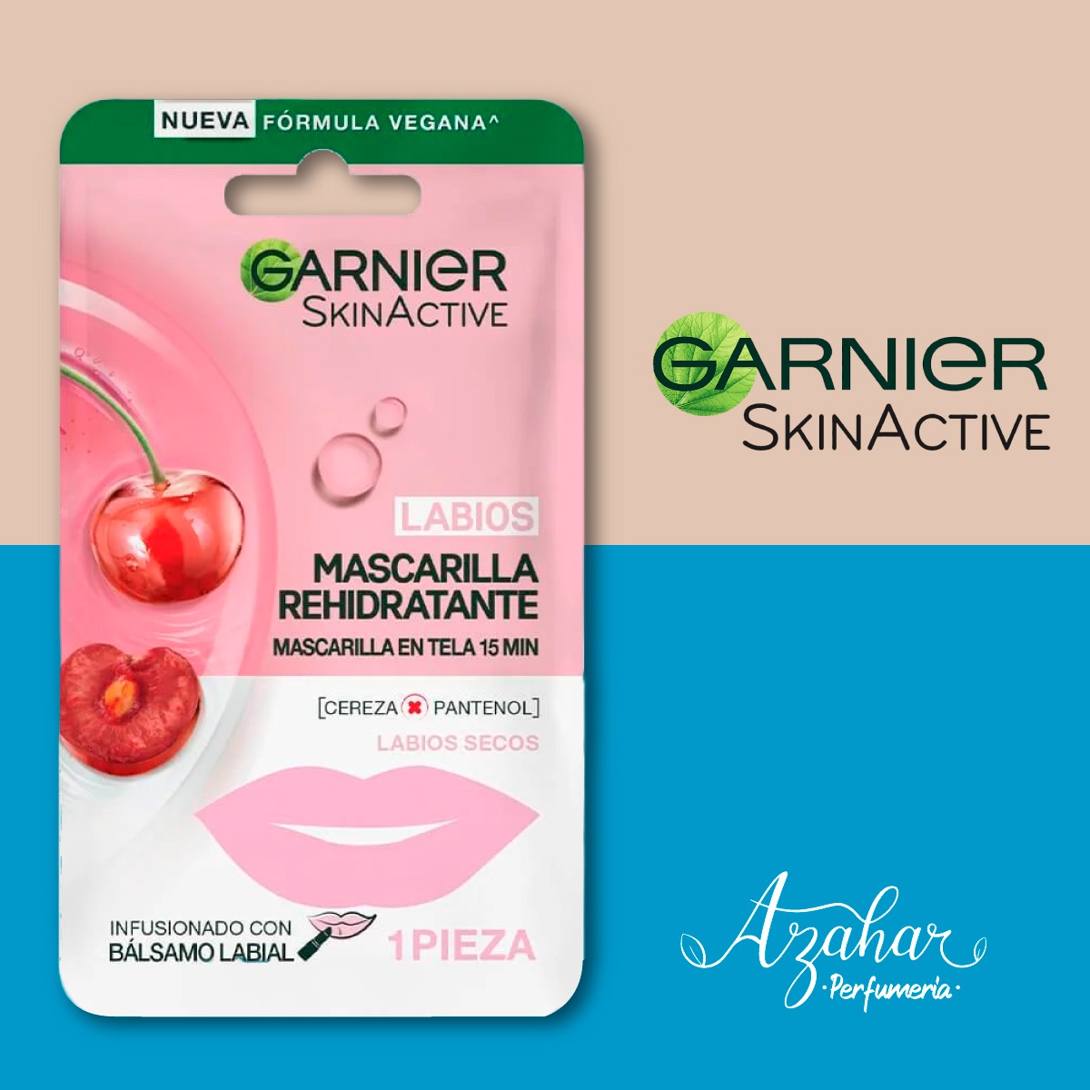 Azahar - ¿Labios perfectos y humectados? SIEMPRE #Mascarilla #garnier ...