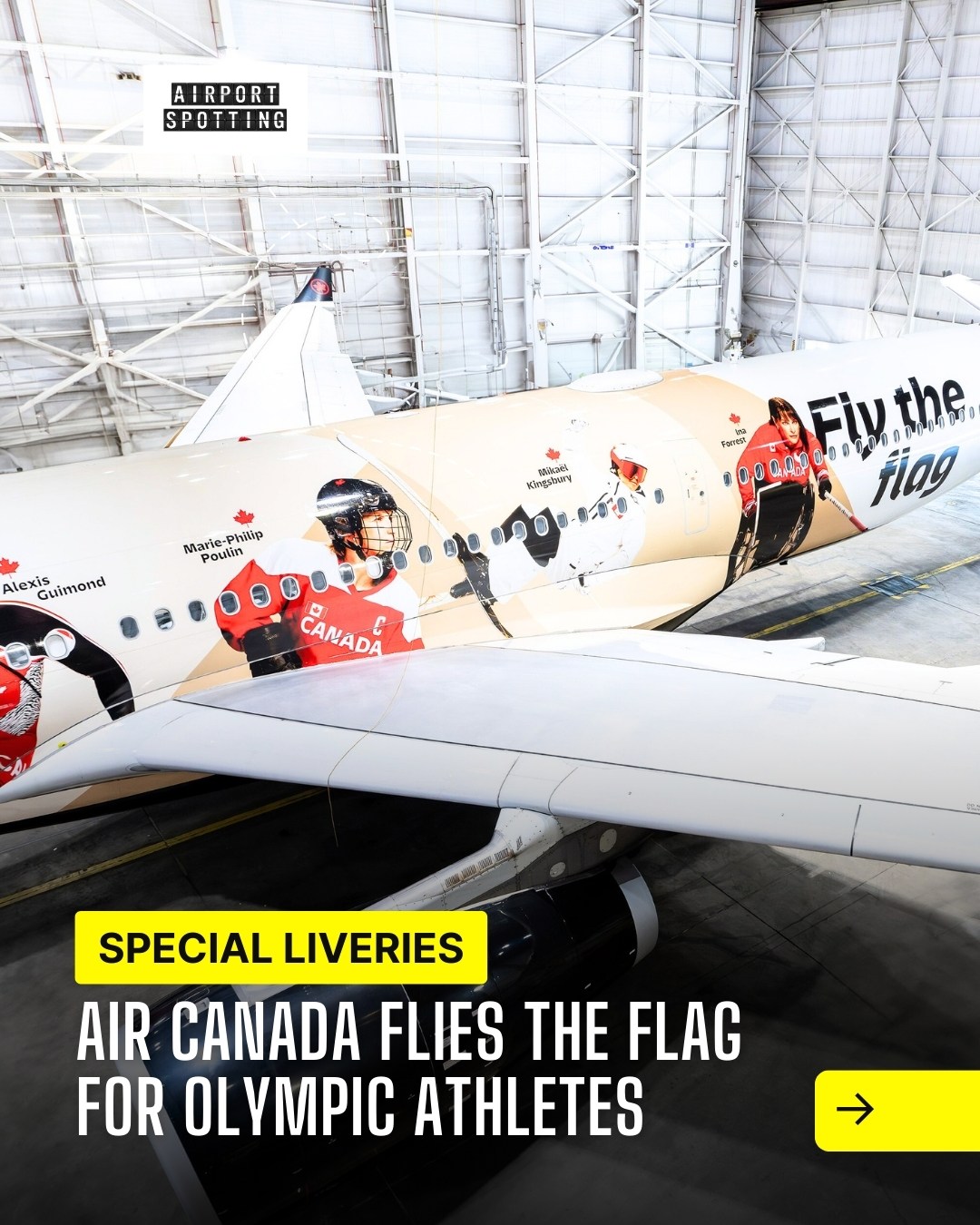Spotting Alert Air Canada “Fly The Flag”, A330-300 will be