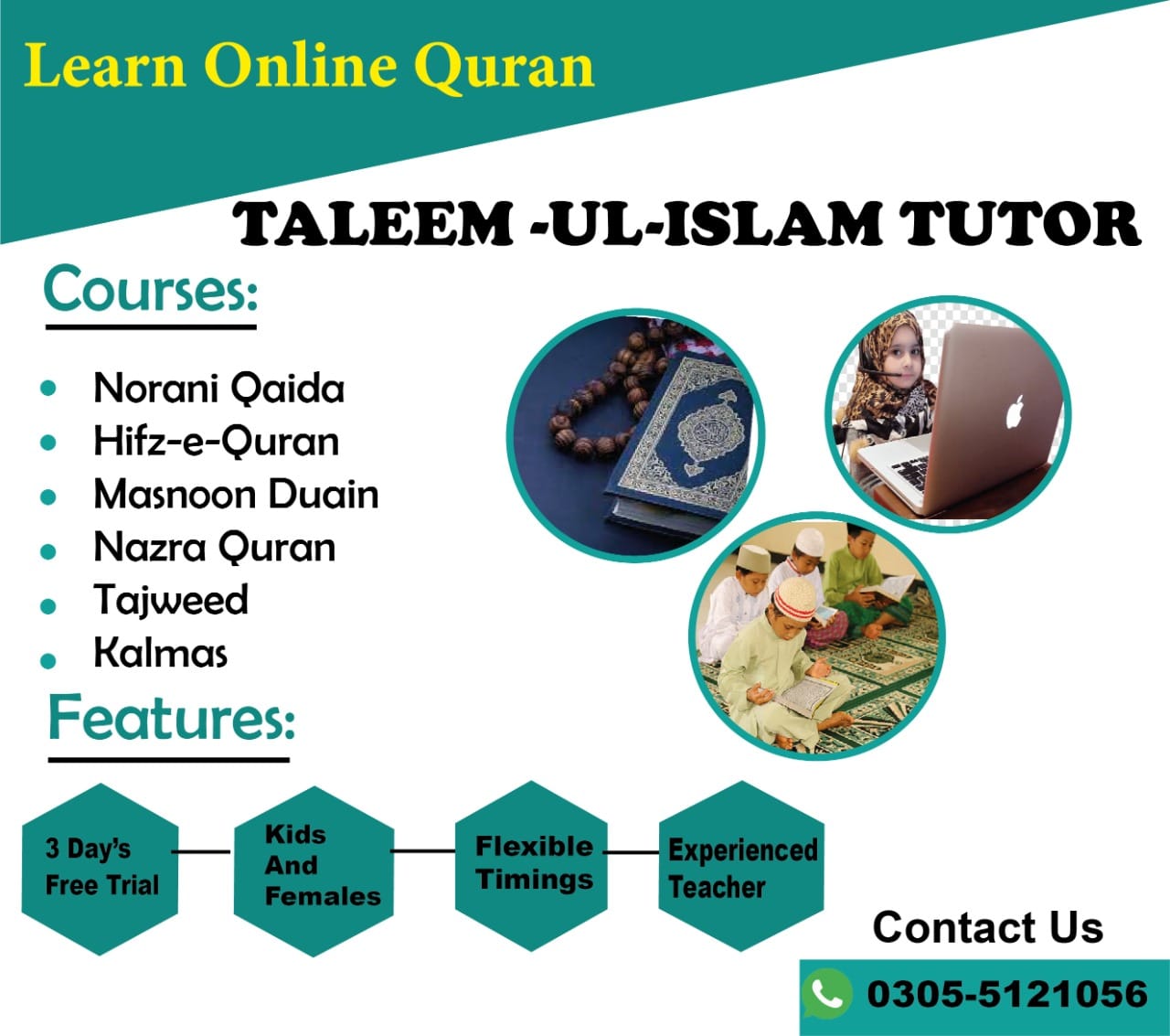 Taleem-Ul-Islam Tutor | Lahore