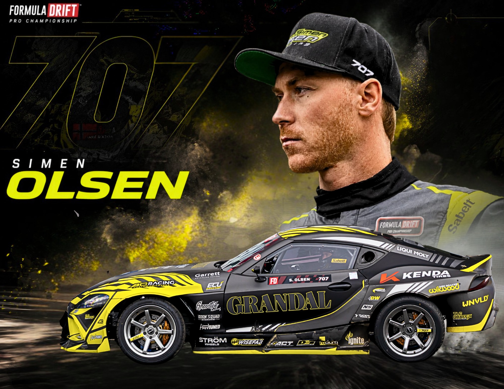 Victor Antonio Alvarez to run Goldie in XFWD at Baltic Supra booth