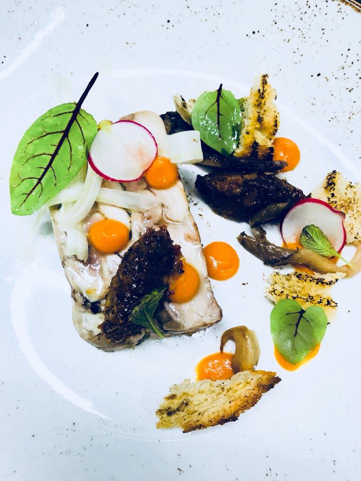 Root - Our chefs turned the humble Chicken & Ham Hock Terrine into a ...