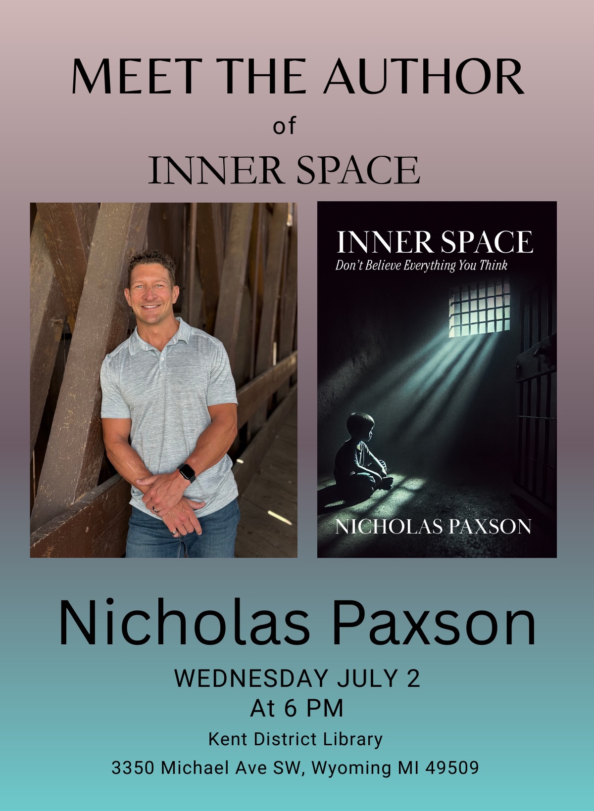 Meet The Author & Book Signing