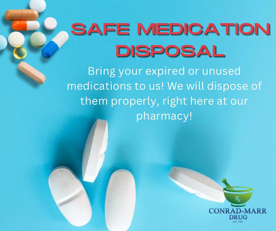 Photo inspiration: Unused Medicine Cleanup Reference: Conrad Marr Out With The Old Expired Meds And In