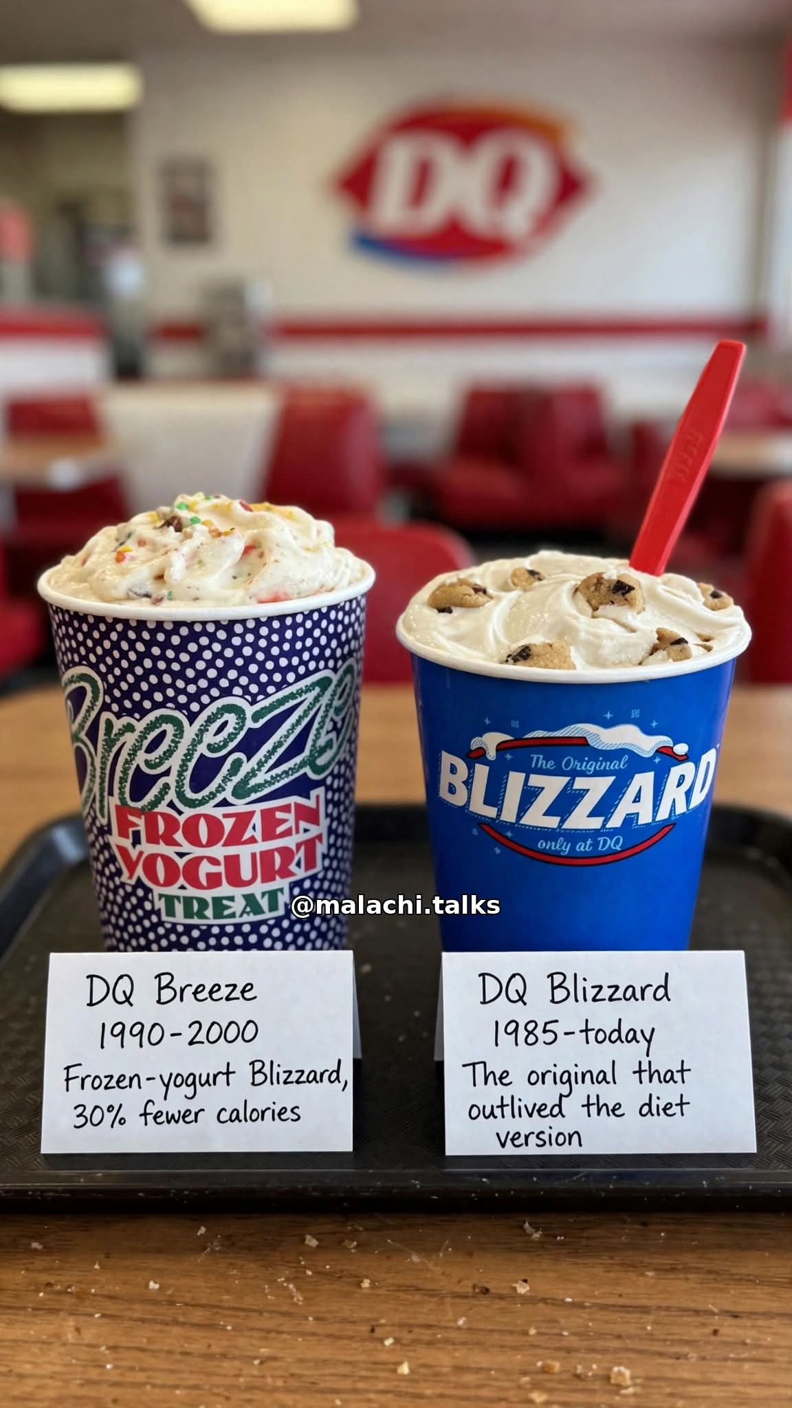 In 1990 Dairy Queen tried to beat the Blizzard at its own game